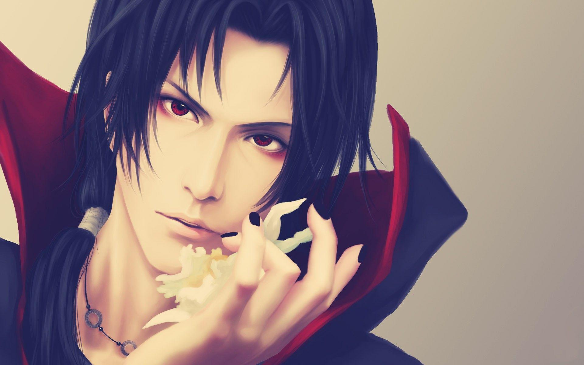 1920x1200 naruto, Shippuden, Akatsuki, Uchiha, Itachi, Sharingan Wallpaper HD / Desktop and Mobile Background