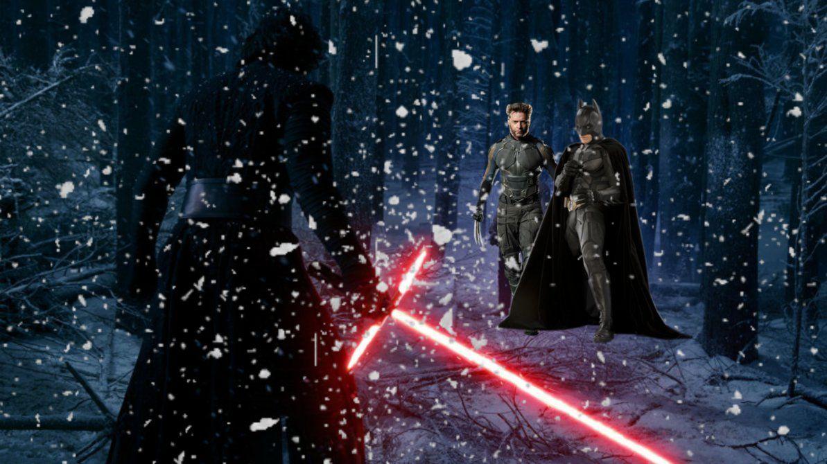 1193x670 Star Wars VS DC Marvel Wallpaper Poster (Fan Made) By MrVideo VidMan