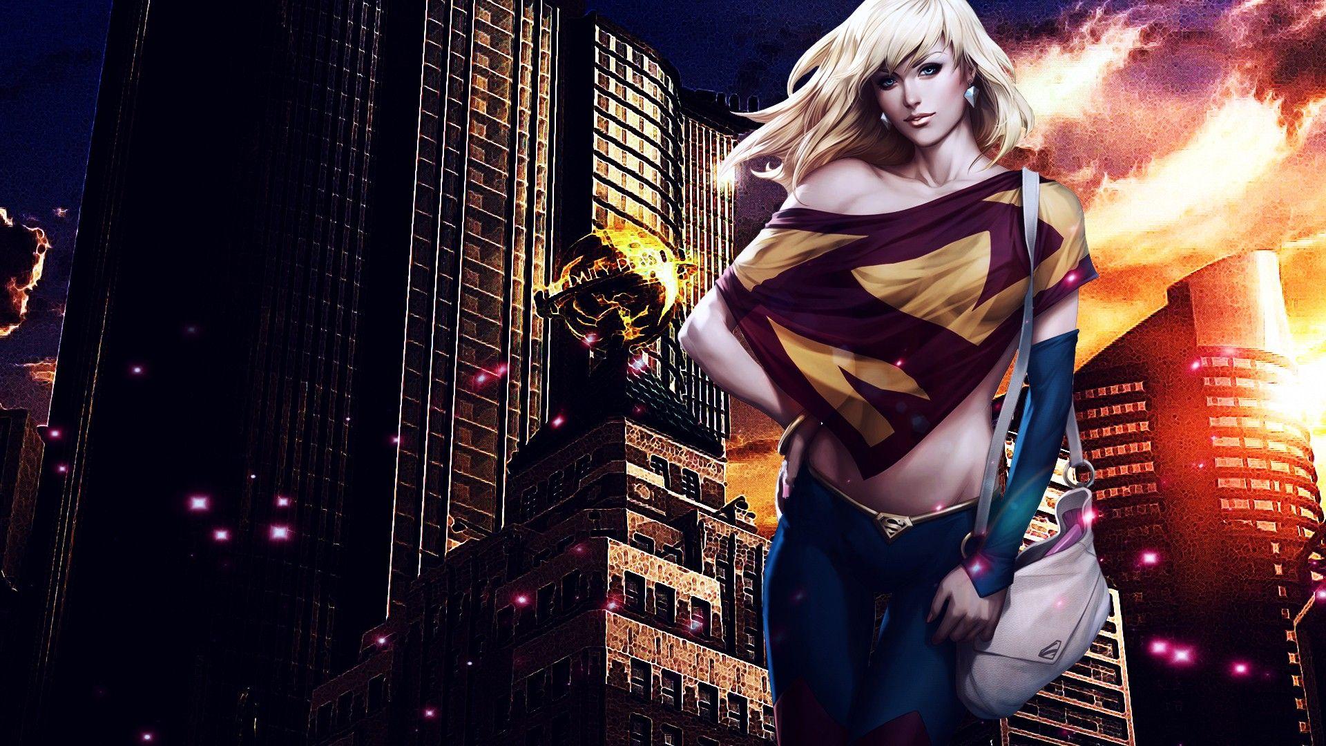 1920x1080 DC Comics Super Girl, HD Artist, 4k Wallpaper, Image, Background