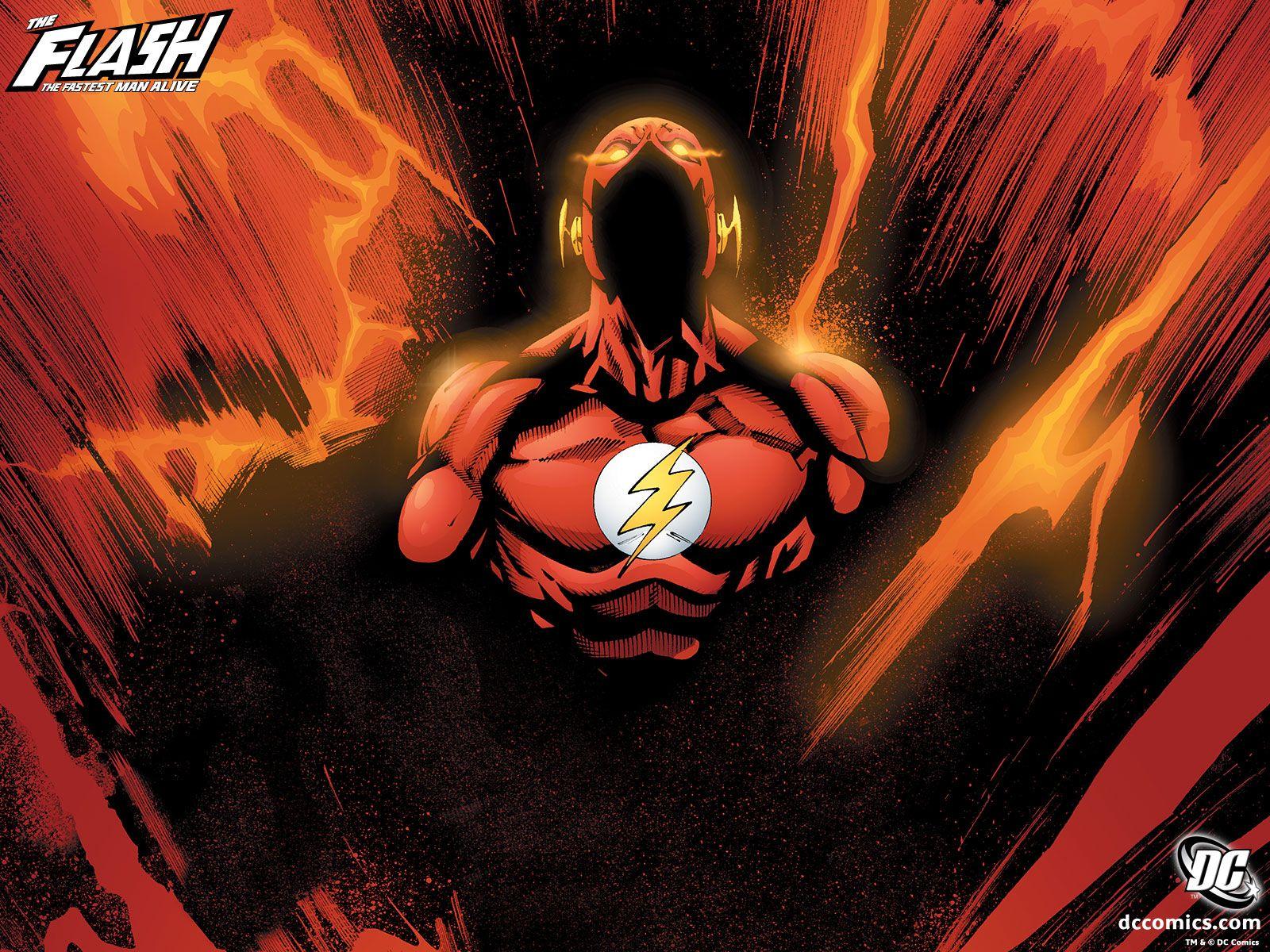 1600x1200 DC Comics Flash Wallpaper