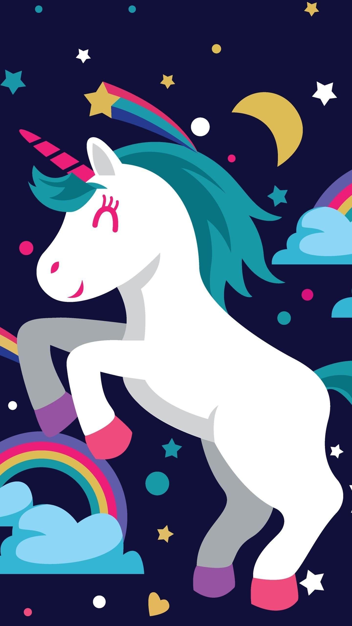 1440x2560 Unicorn Wallpaper