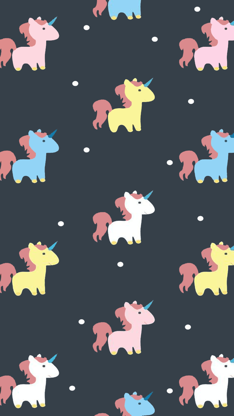 750x1334 Cute unicorn phone image Wallpaper Download Resolution 4K Wallpaper