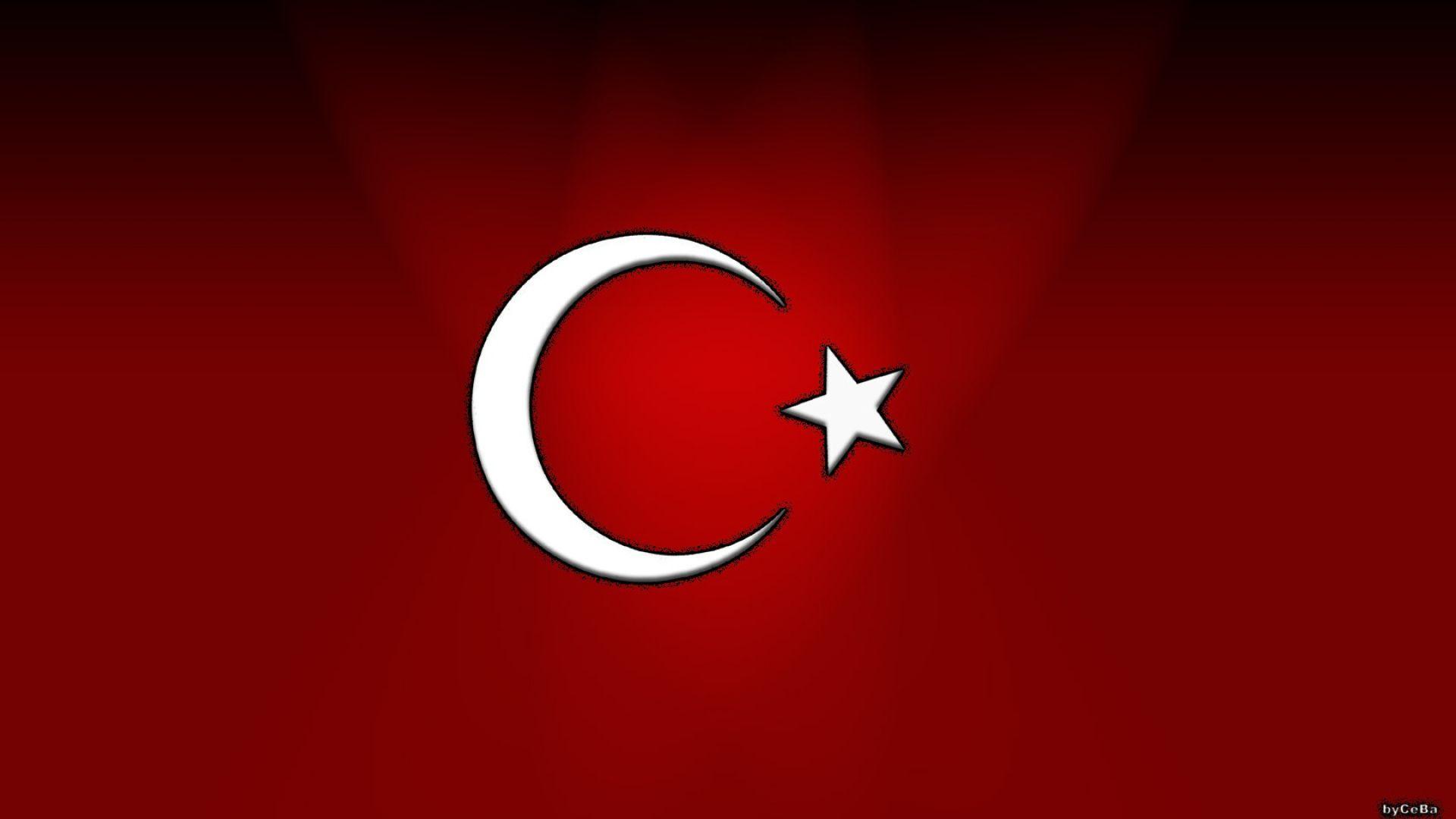 1920x1080 Download Wallpaper 1920x1080 crescent moon, muslims, flag, tradition