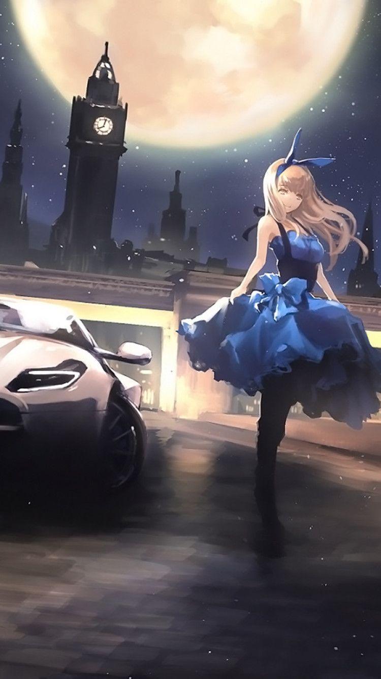 750x1334 Gangster Bad Girl Anime