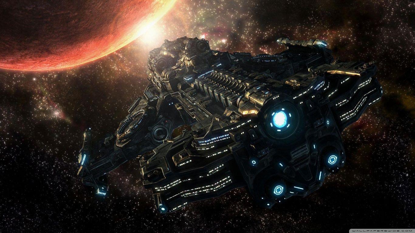 1366x768 StarCraft 2 HD Wallpaper
