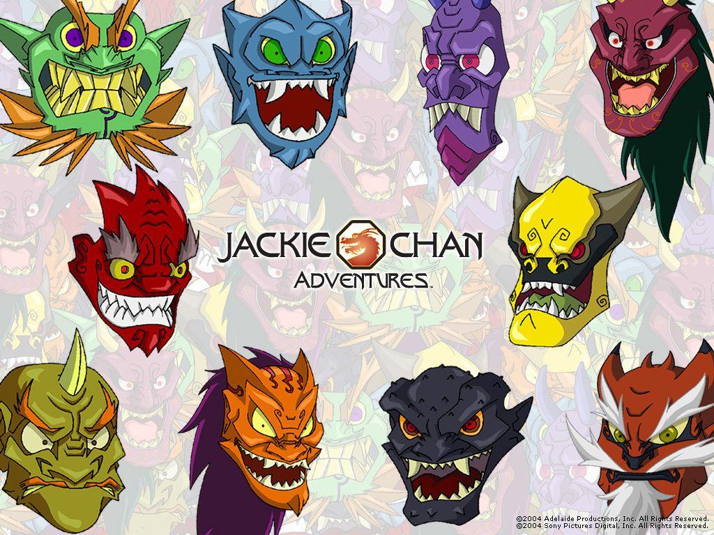 1024x768 Evil Masks Chan Adventures Wallpaper