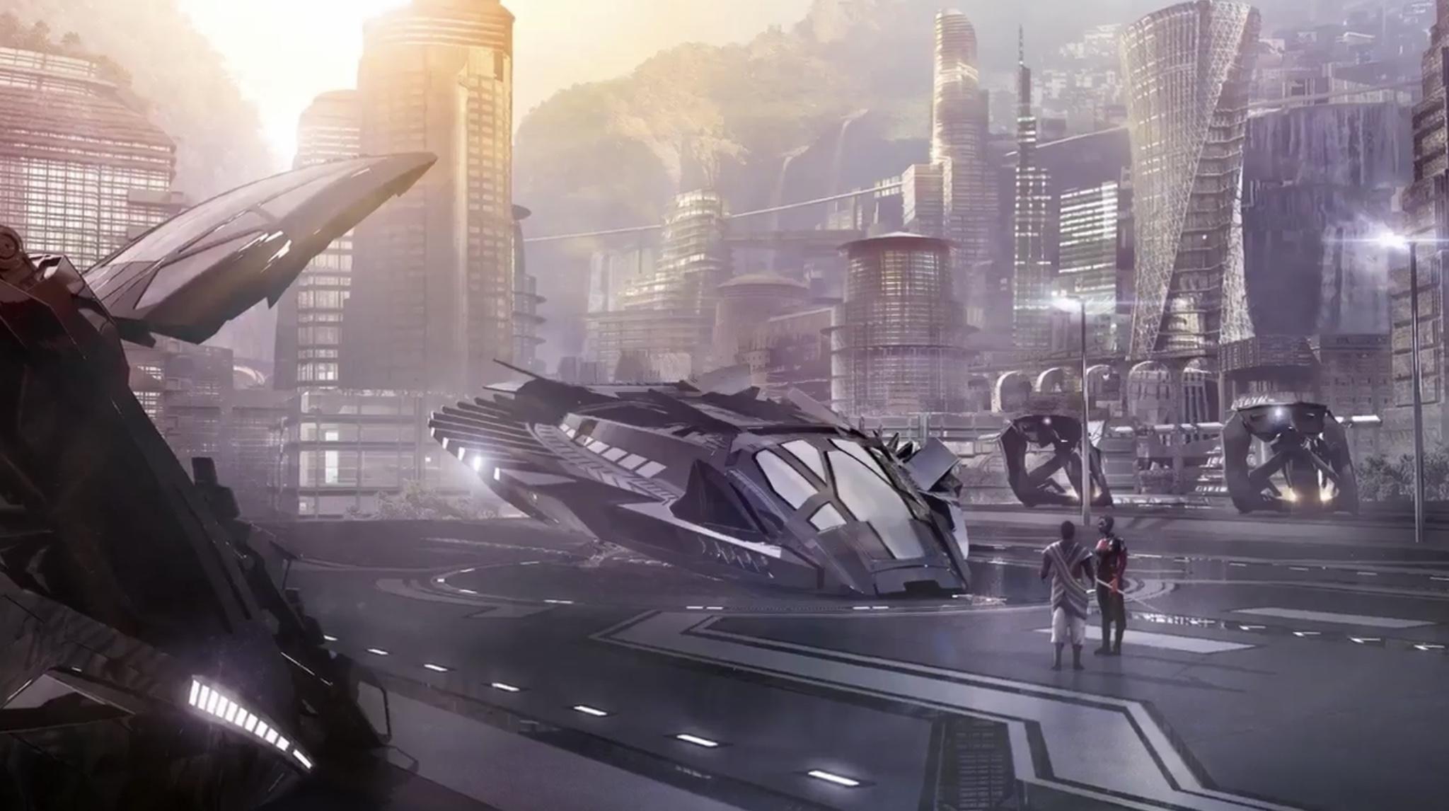 2048x1146 Wakanda Ship. Black panther, Star wars characters picture, Afrocentric art