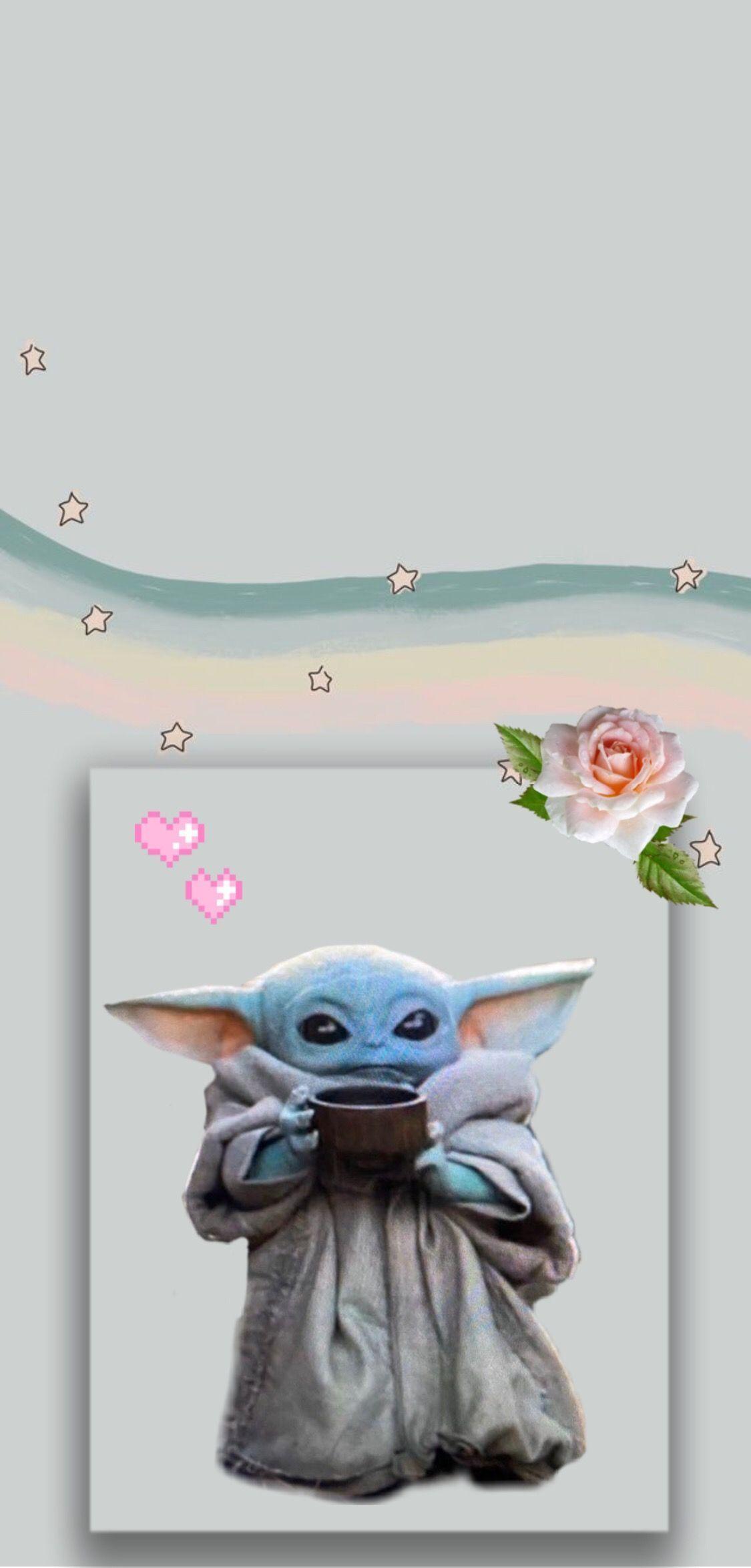 Baby Yoda Aesthetic Wallpapers Top Free Baby Yoda Aesthetic Backgrounds Wallpaperaccess