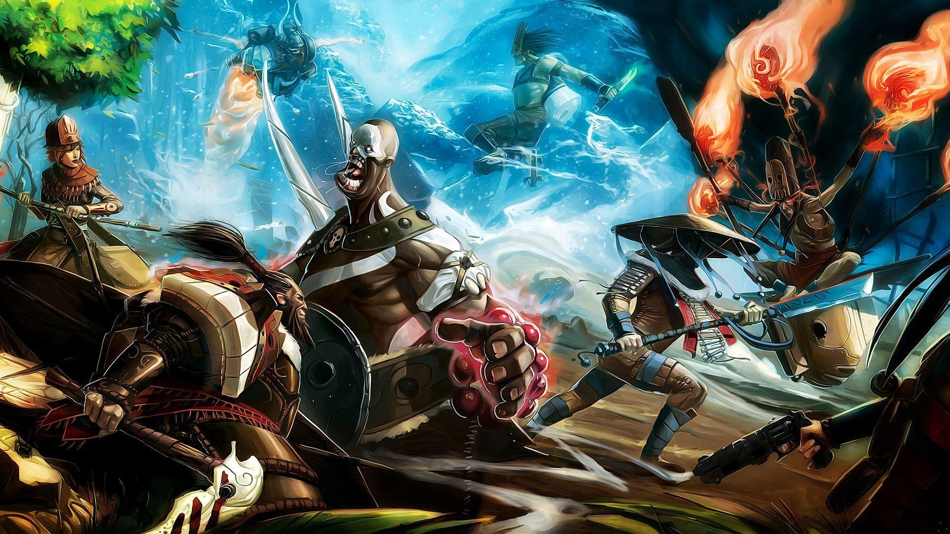 1920x1080 Desktop Wallpaper Bloodline Champions Games 1920x1080