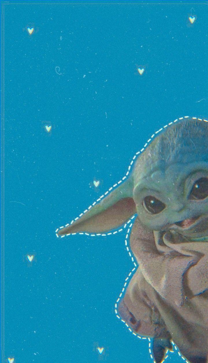720x1259 Baby Yoda aesthetic wallpaper. Yoda wallpaper, Star wars wallpaper, Star wars fan art
