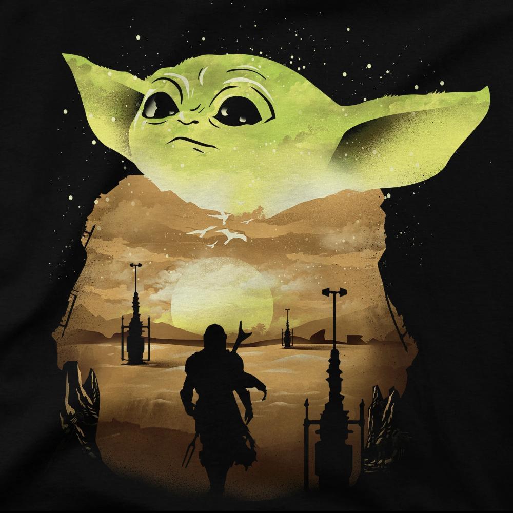 1000x1000 Star Wars Baby Yoda Art .