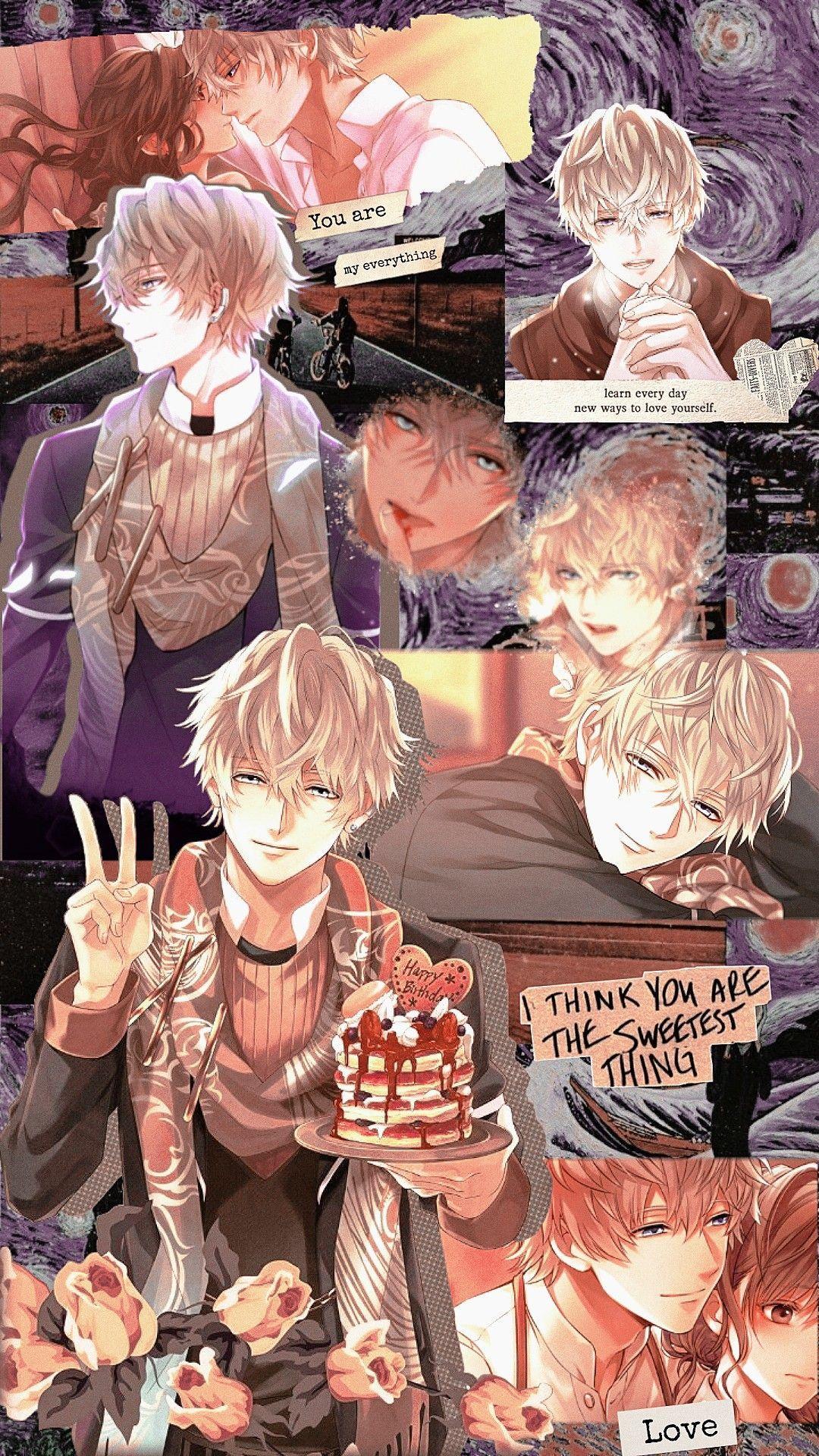 1080x1920 Lockscreen #Vincent van Gogh #IkemenVampire #イケヴァン. Anime prince, Anime, Anime boy