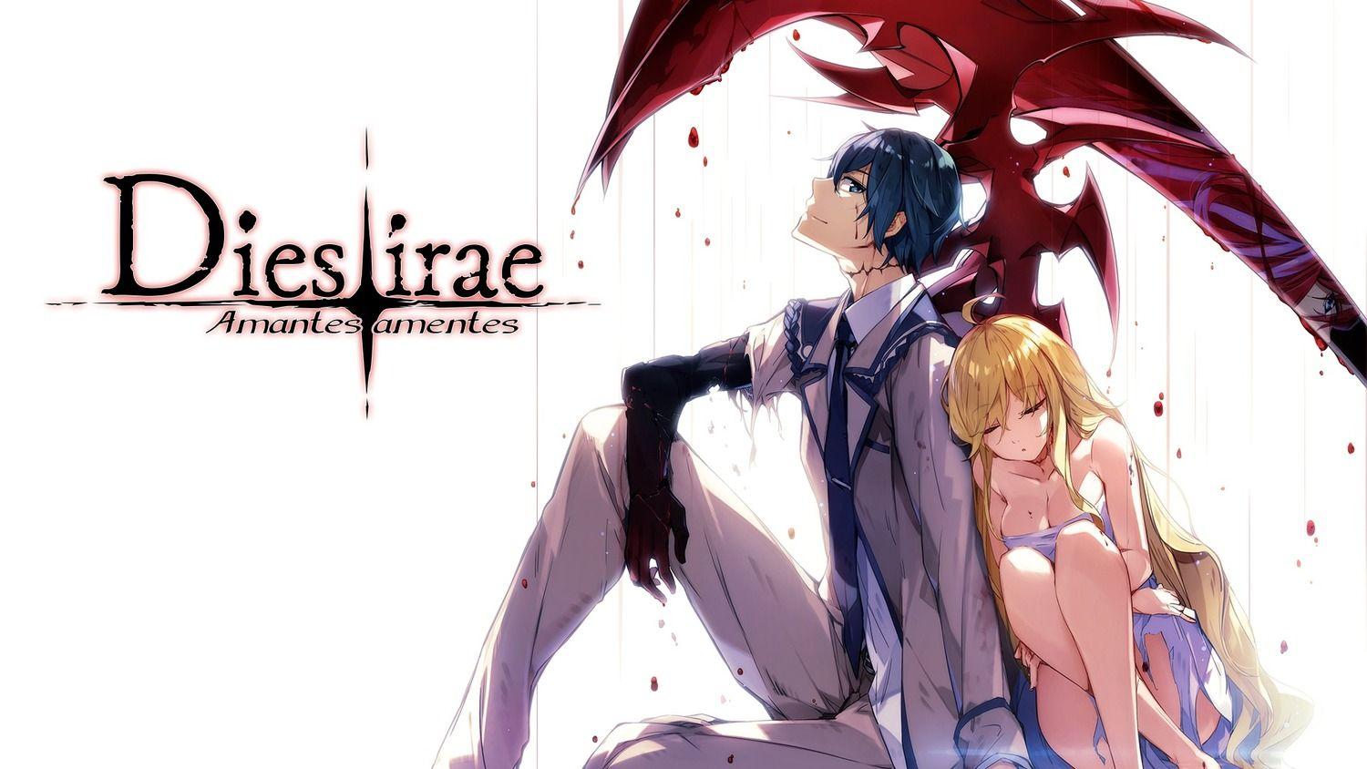 1500x844 light dies irae blood cleavage dress tagme torn clothes uniform wallpaper weapon
