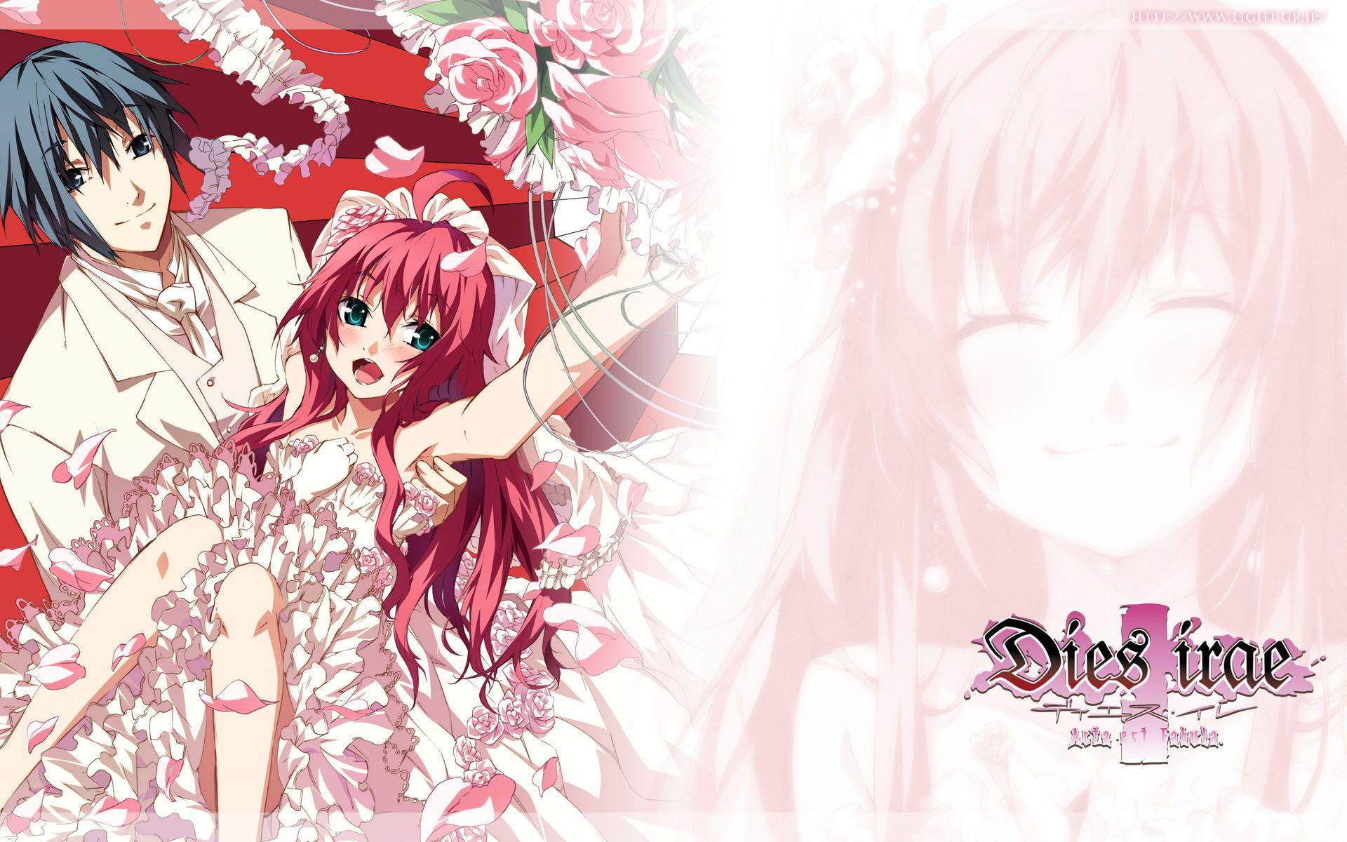 1920x1200 light g yuusuke dies irae rusalka schwagerin dress wallpaper wedding dress