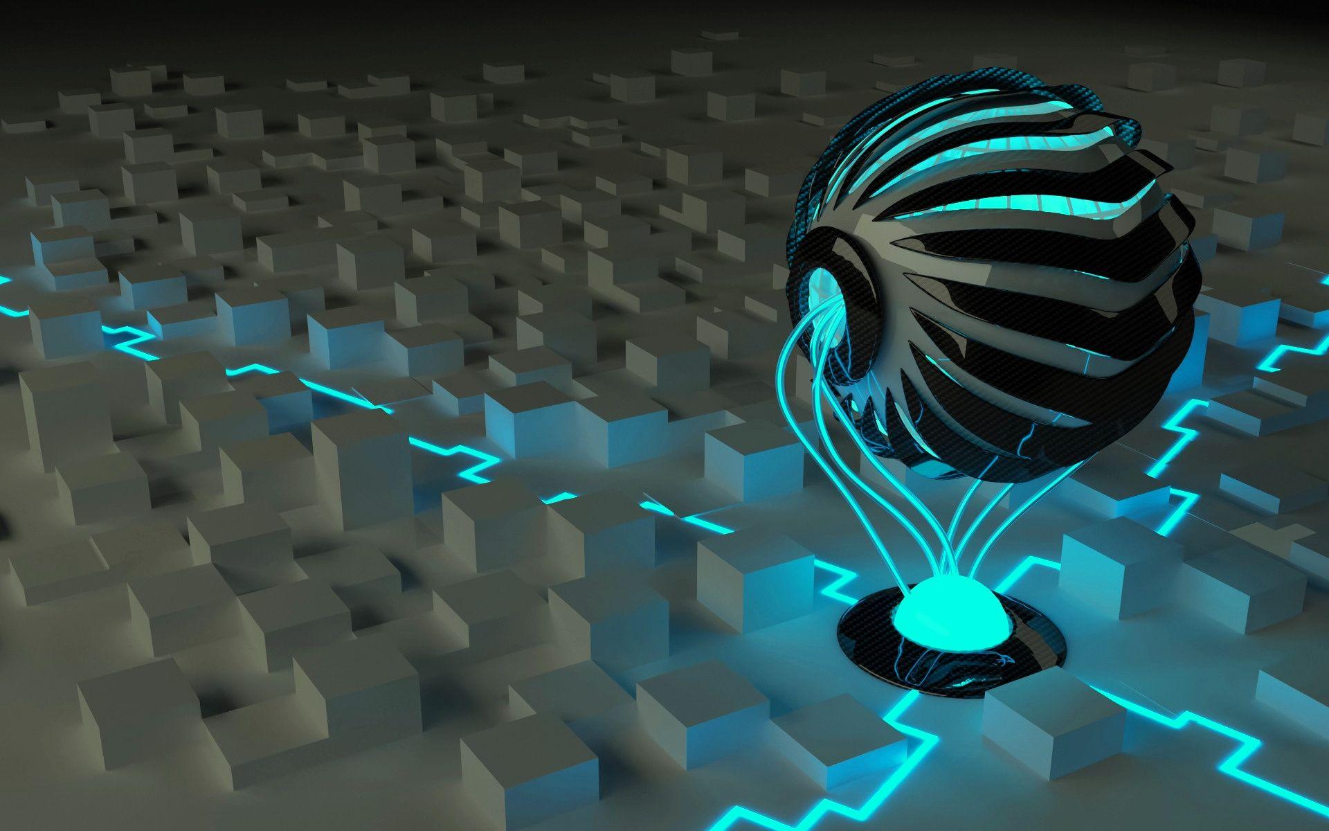1920x1200 High resolution 3D wallpaper