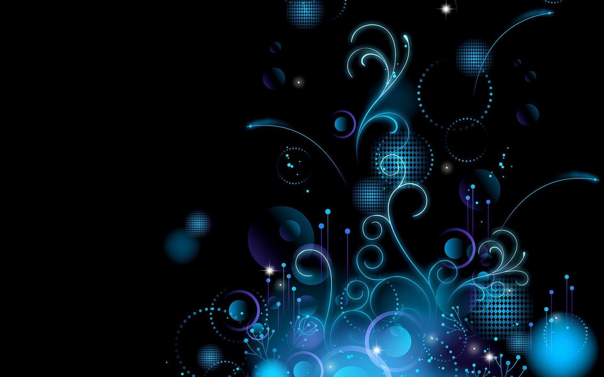 1920x1200 High resolution 3D wallpaper (49 Wallpaper). Abstract wallpaper, Black and blue background, Cellphone wallpaper