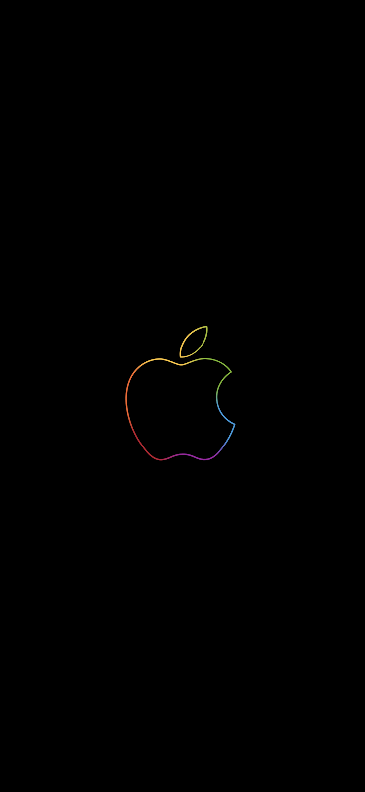 739x1600 We'll be right back Apple logo Wallpaper, #Apple #cellphonewallpapermusic #iPhone #Log. Apple logo wallpaper iphone, Apple logo wallpaper, iPhone wallpaper logo