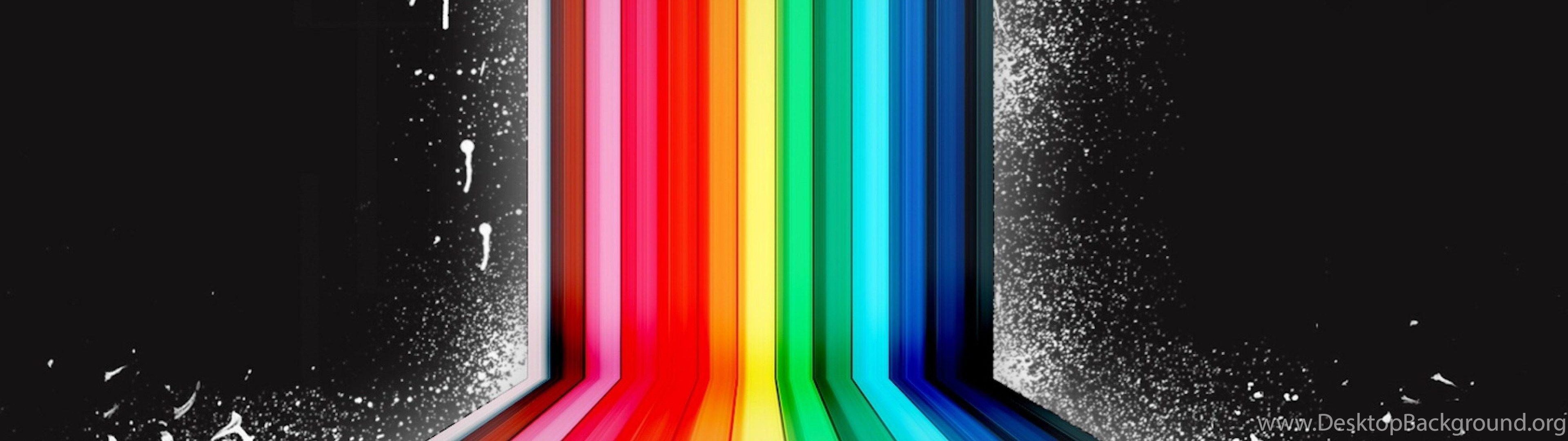 Rainbow Dual Monitor Wallpapers - Top Free Rainbow Dual Monitor ...