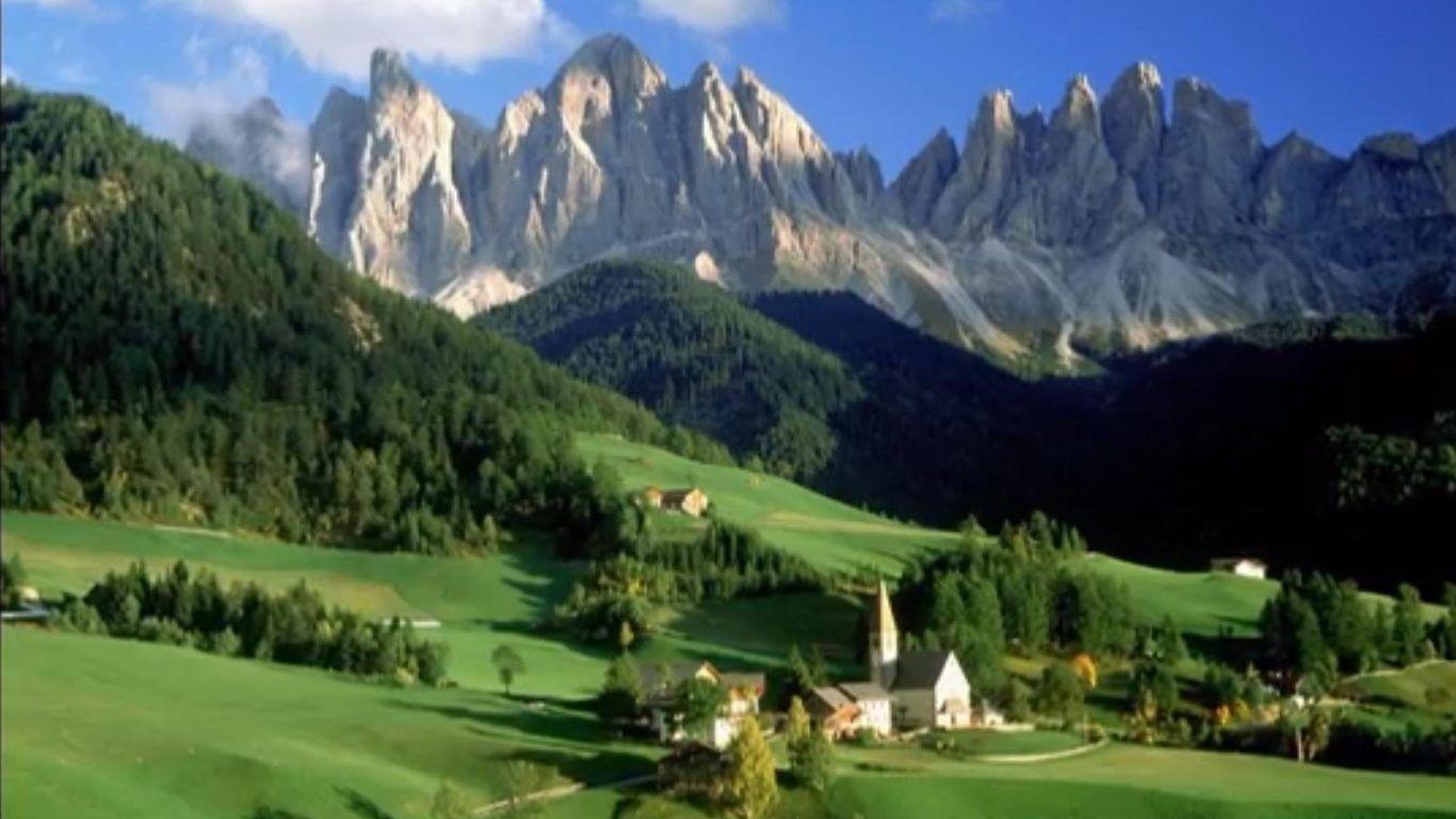 1366x768 Mountains: Mountain Fog SAM Color Summer Mountains Fall Colds View