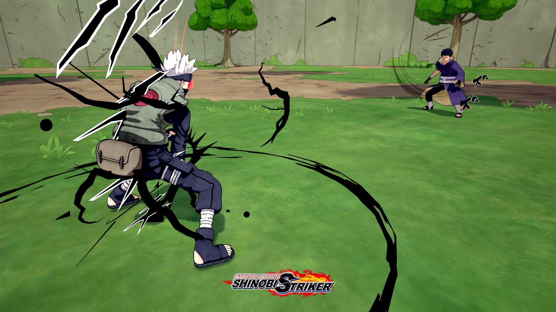 1920x1080 BANDAI NAMCO NORDICS the kamui borrowed from Obito when Kakashi Hatake (Double Sharingan) shows up in #Naruto to Boruto: Shinobi Striker as the first character of the Season Pass