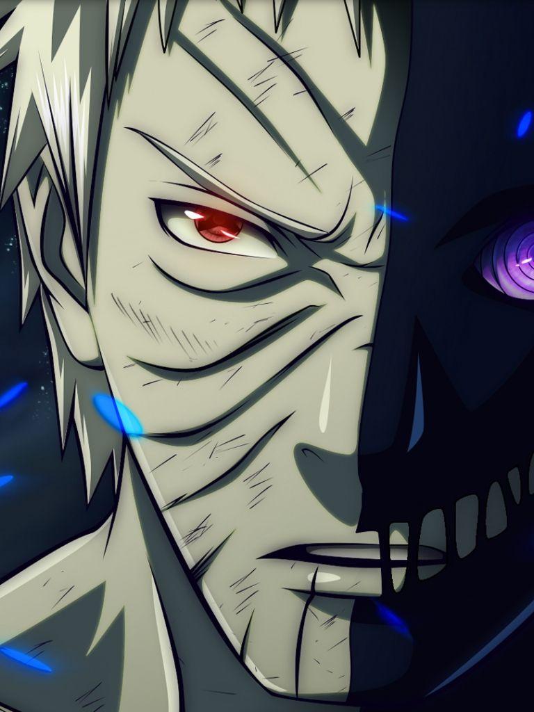 768x1024 Obito Kamui Wallpaper