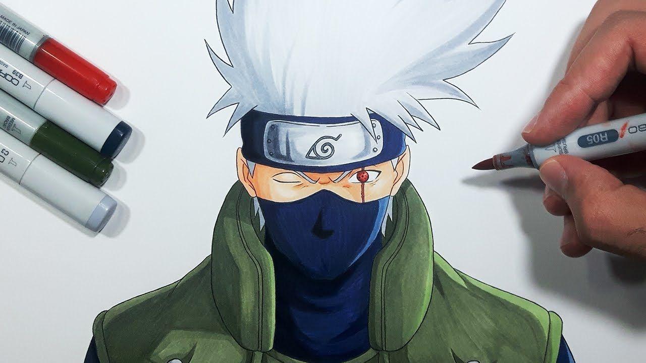 1280x720 How To Draw Kakashi Hatake By Step Tutorial!