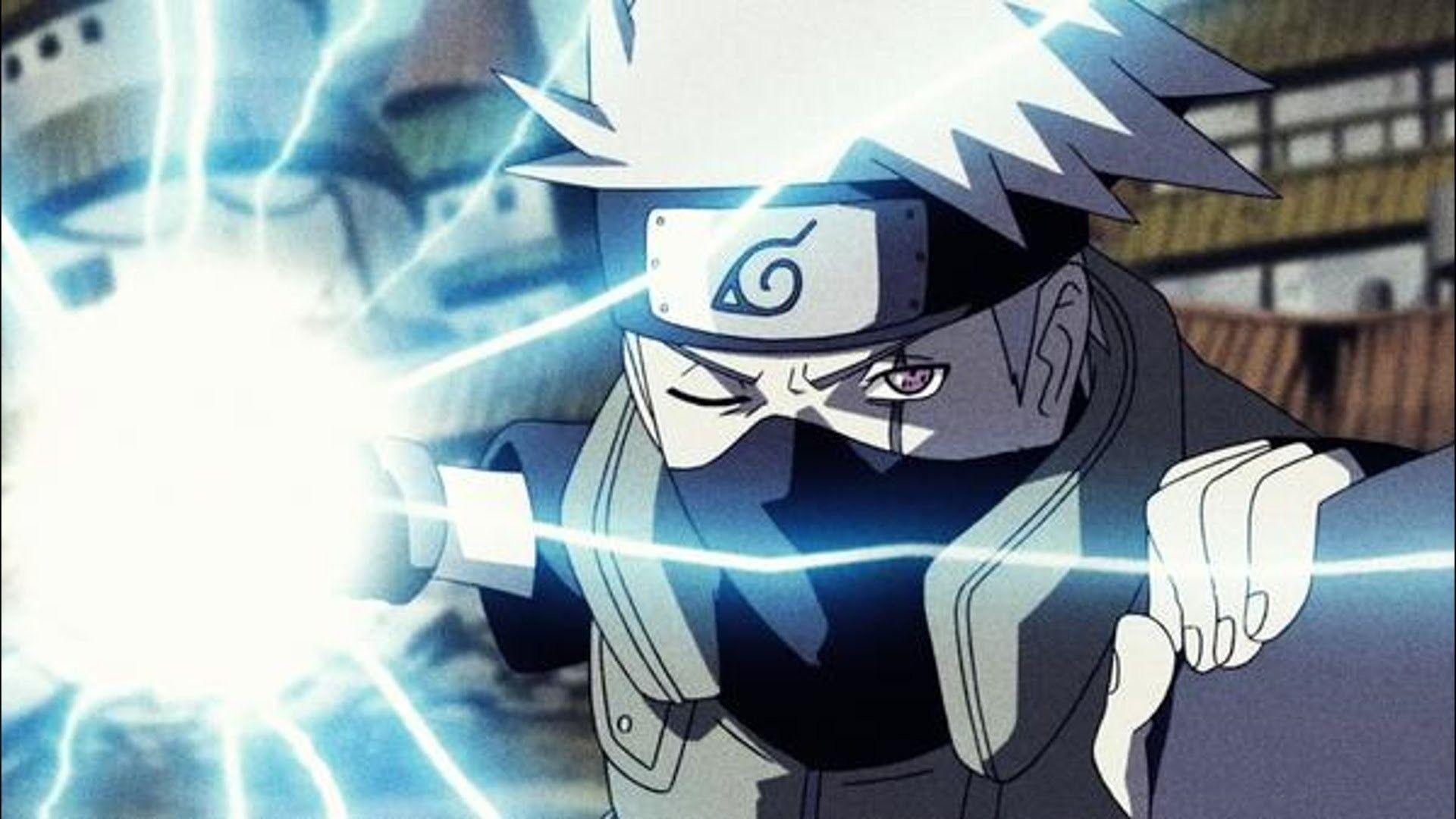 1920x1080 Kakashi Lightning Blade Wallpaper