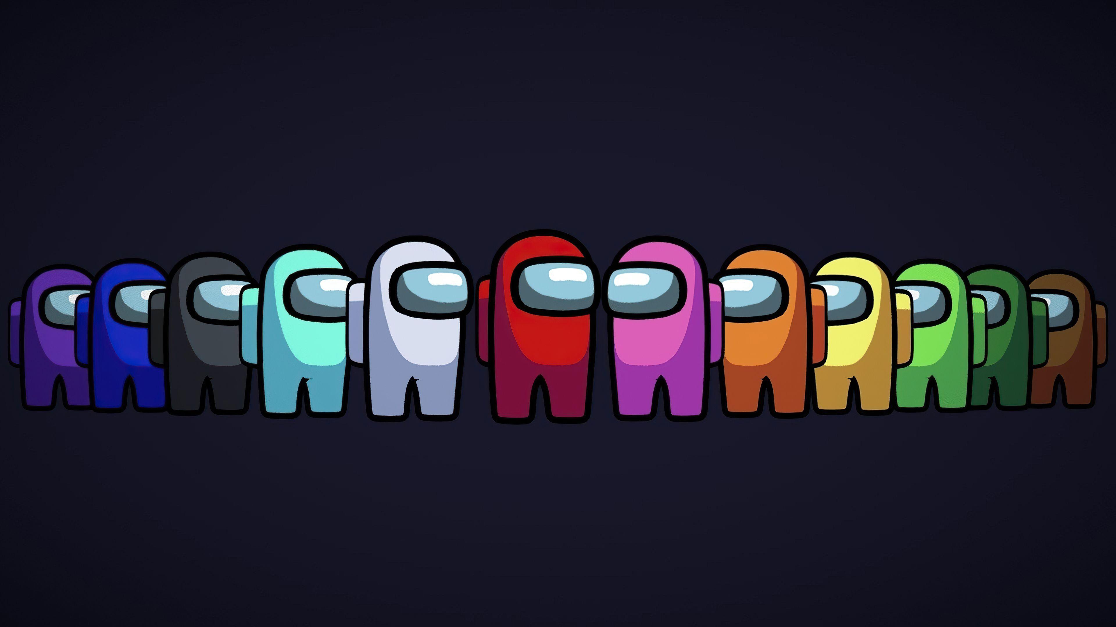 3840x2160 Among Us Game Art 4k, HD Games, 4k Wallpaper, Image, Background, Photo and Picture