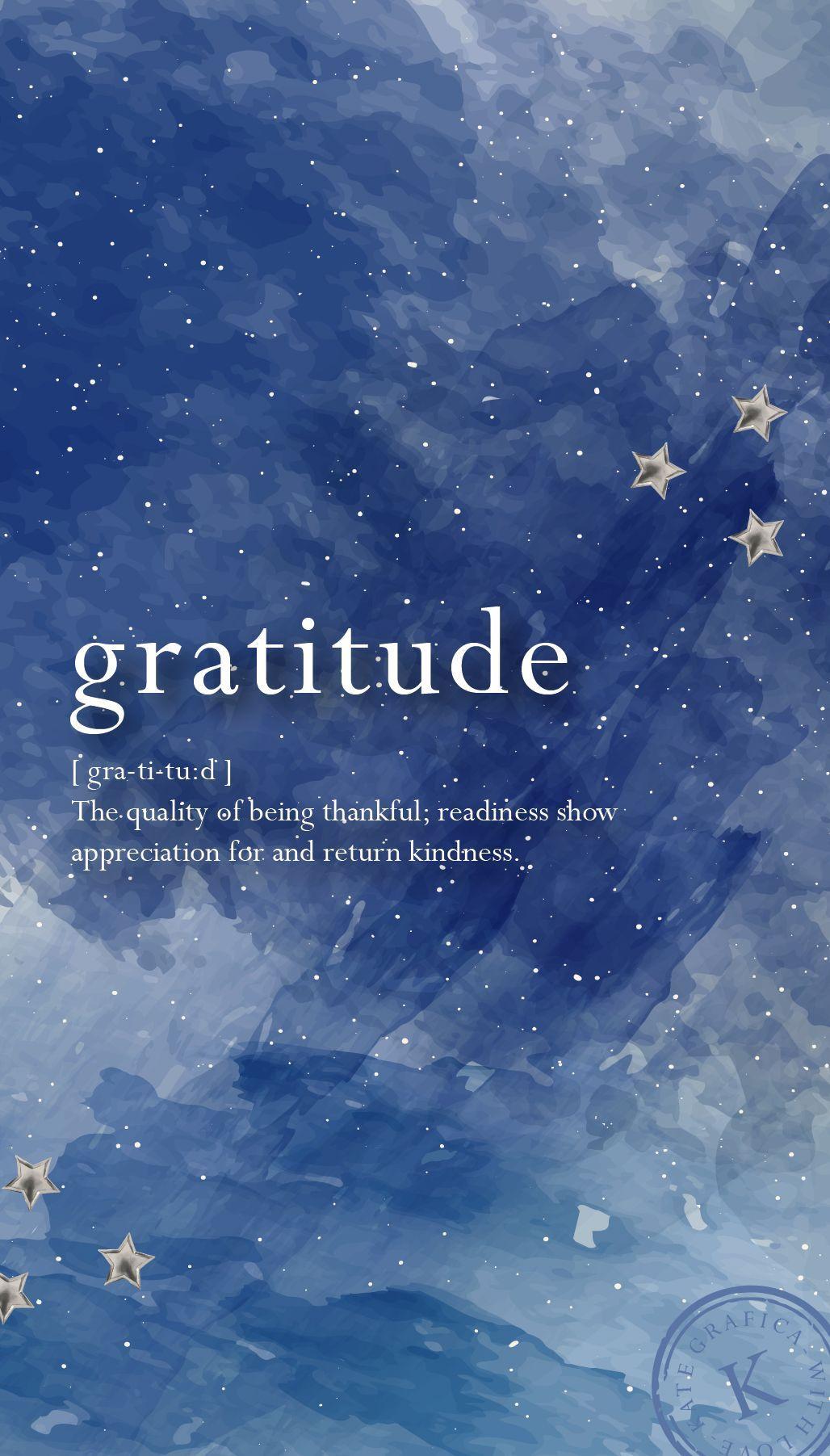 1028x1803 Gratitude. Blue quotes, Happy words, Wallpaper quotes