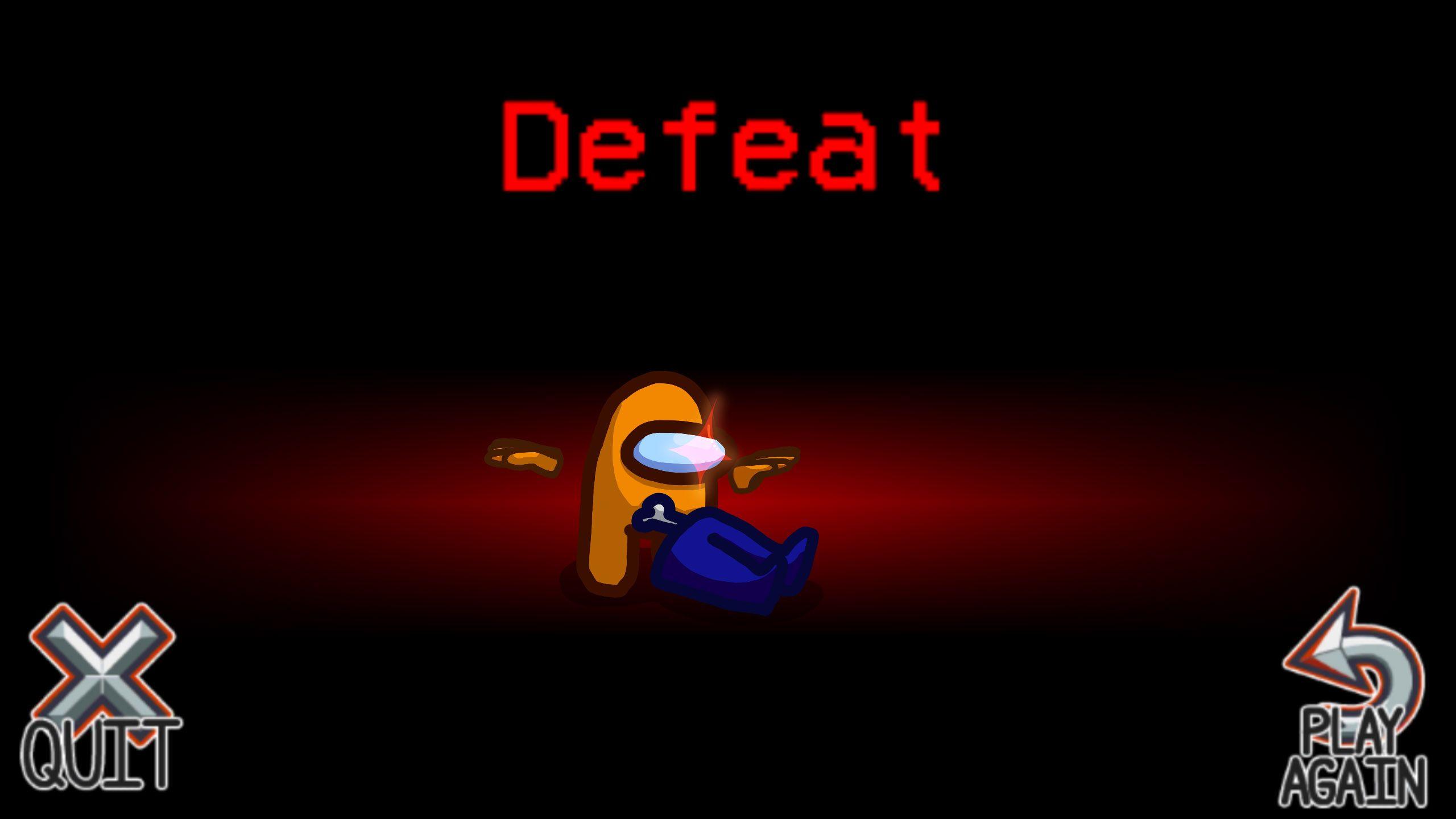 2560x1440 Defeat Crewmate 6 Fred Among Us HD Games Wallpaper