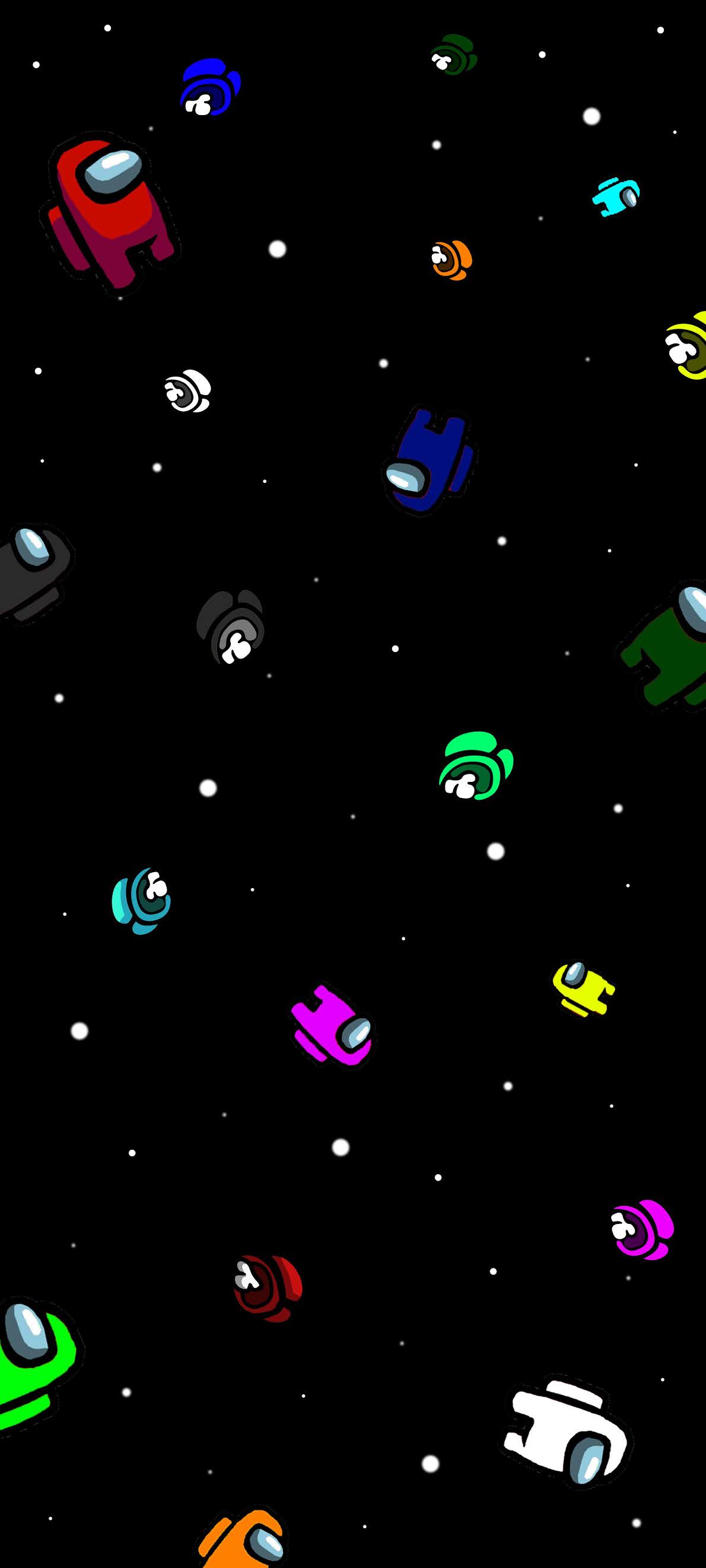 1190x2643 Among us background wallpaper 4k