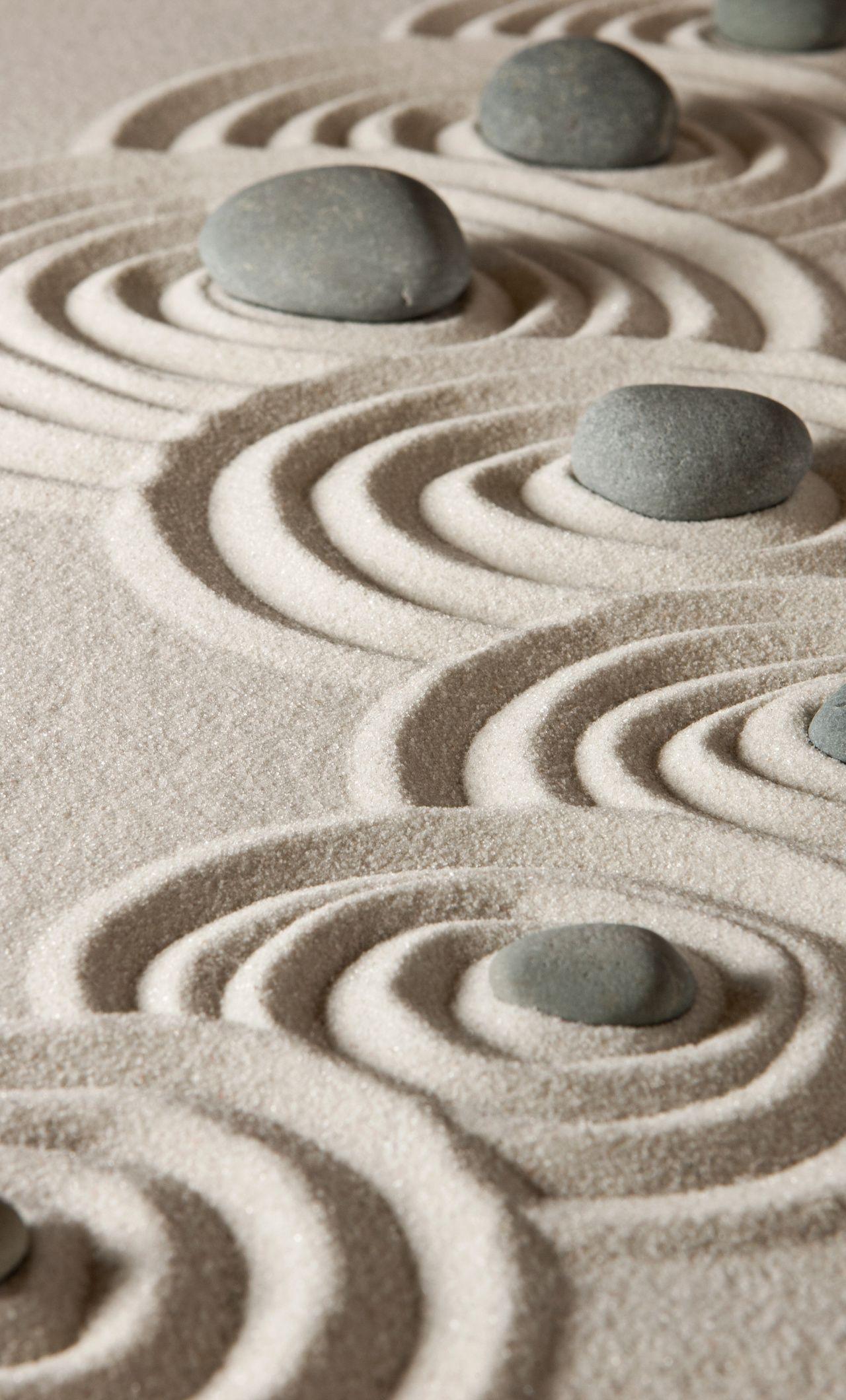 1280x2120 Download Stones and sand, rocks, zen, pattern wallpaper, 1280x iPhone 6 Plus