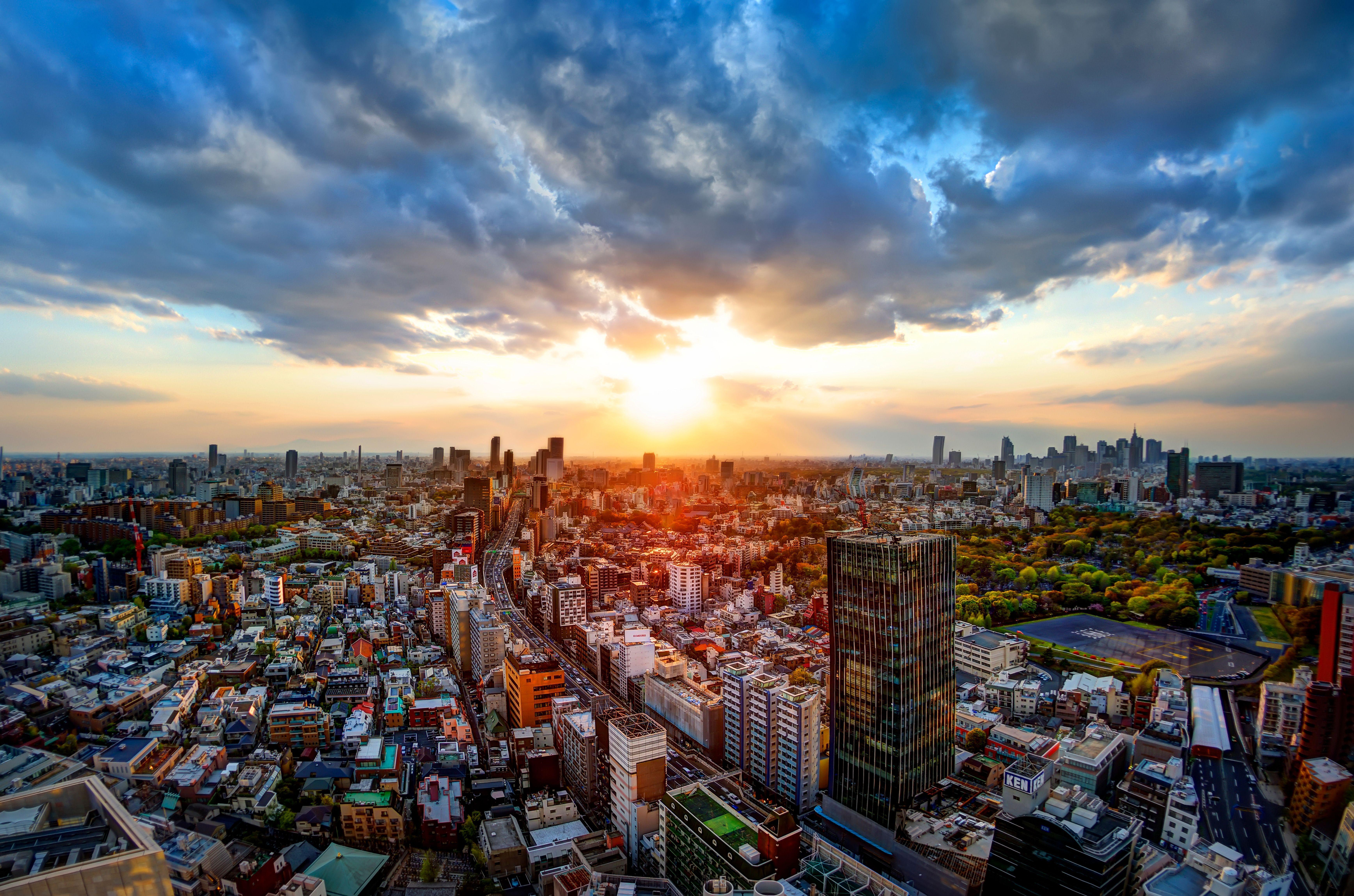 6943x4597 Tokyo Wallpaper HD