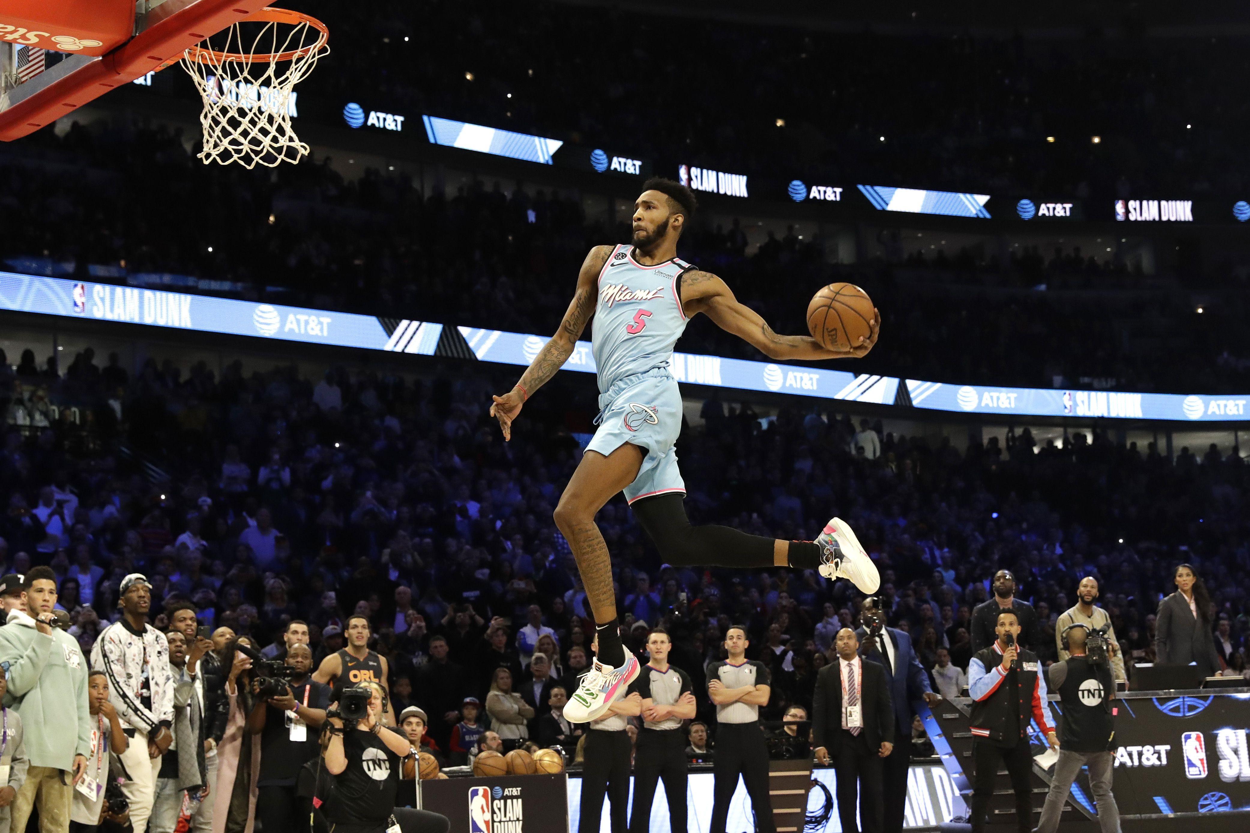 4165x2777 Derrick Jones Jr Dunk Contest HD Wallpaper