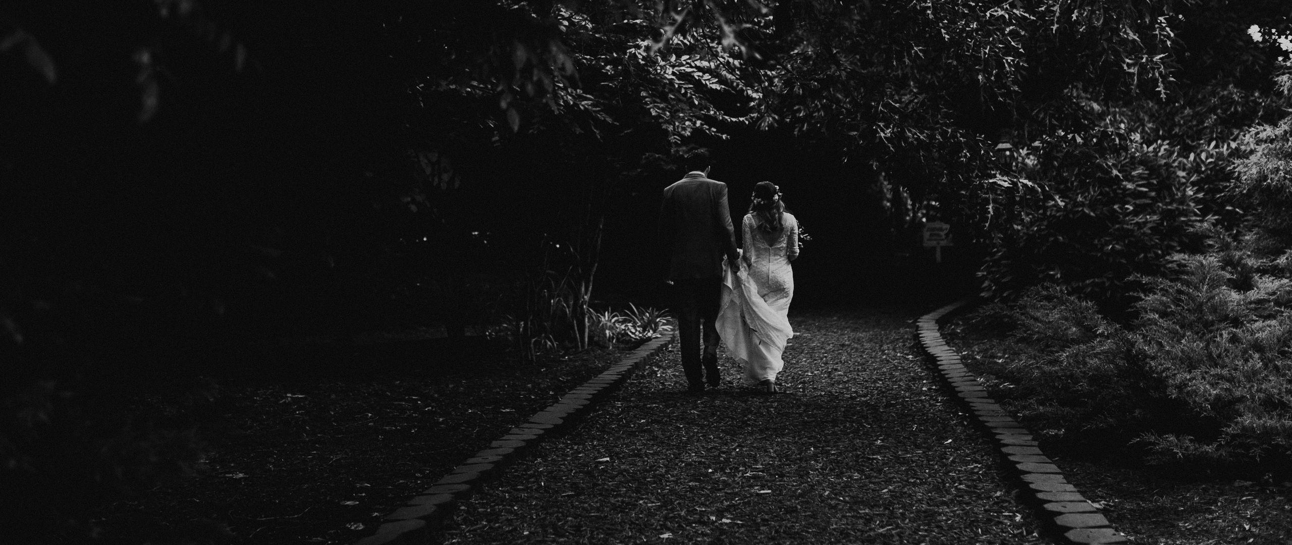 2560x1080 Download wallpaper 2560x1080 couple, love, bw, wedding, path dual wide 1080p HD background