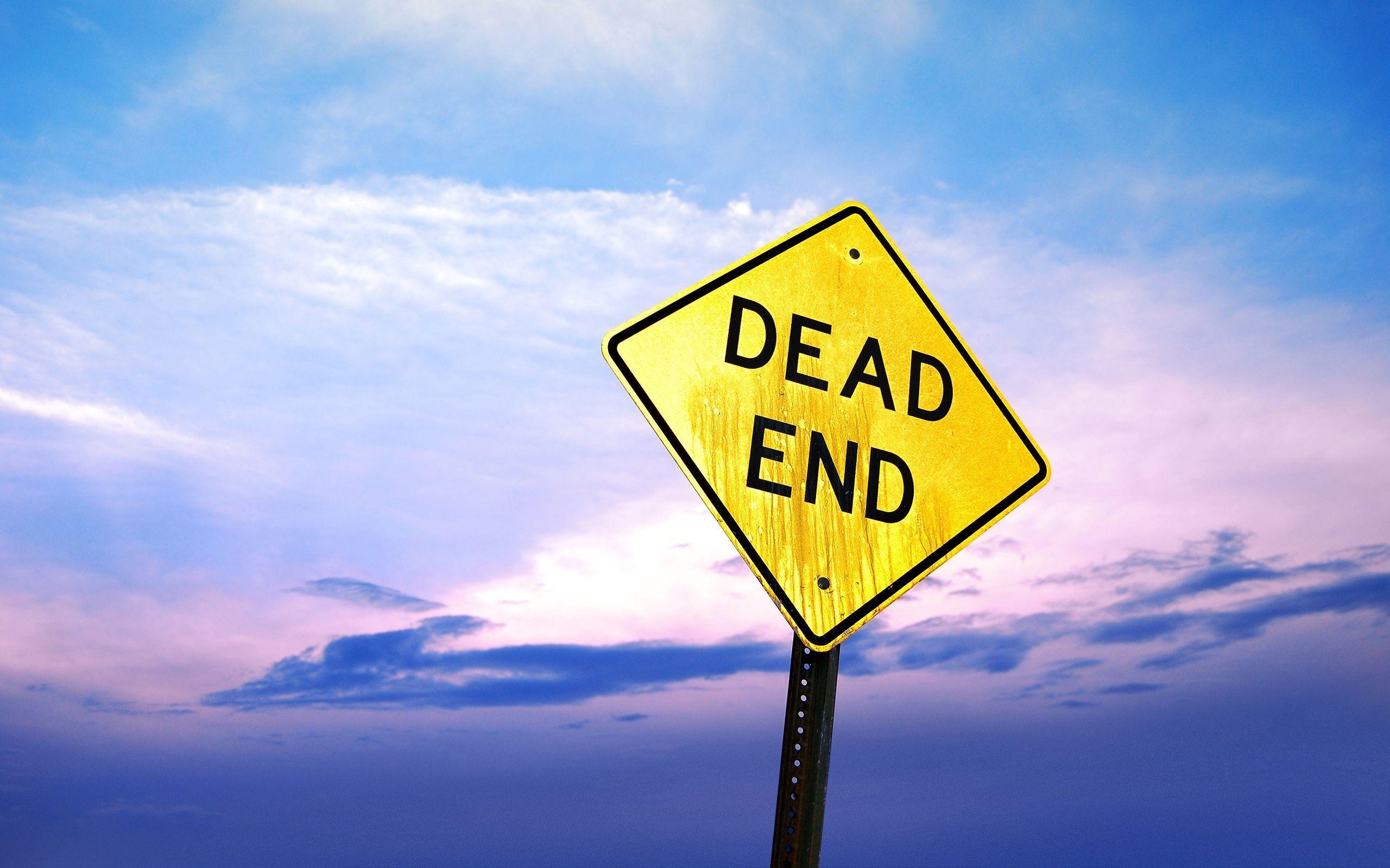 2560x1600 Dead End Road Sign wallpaper