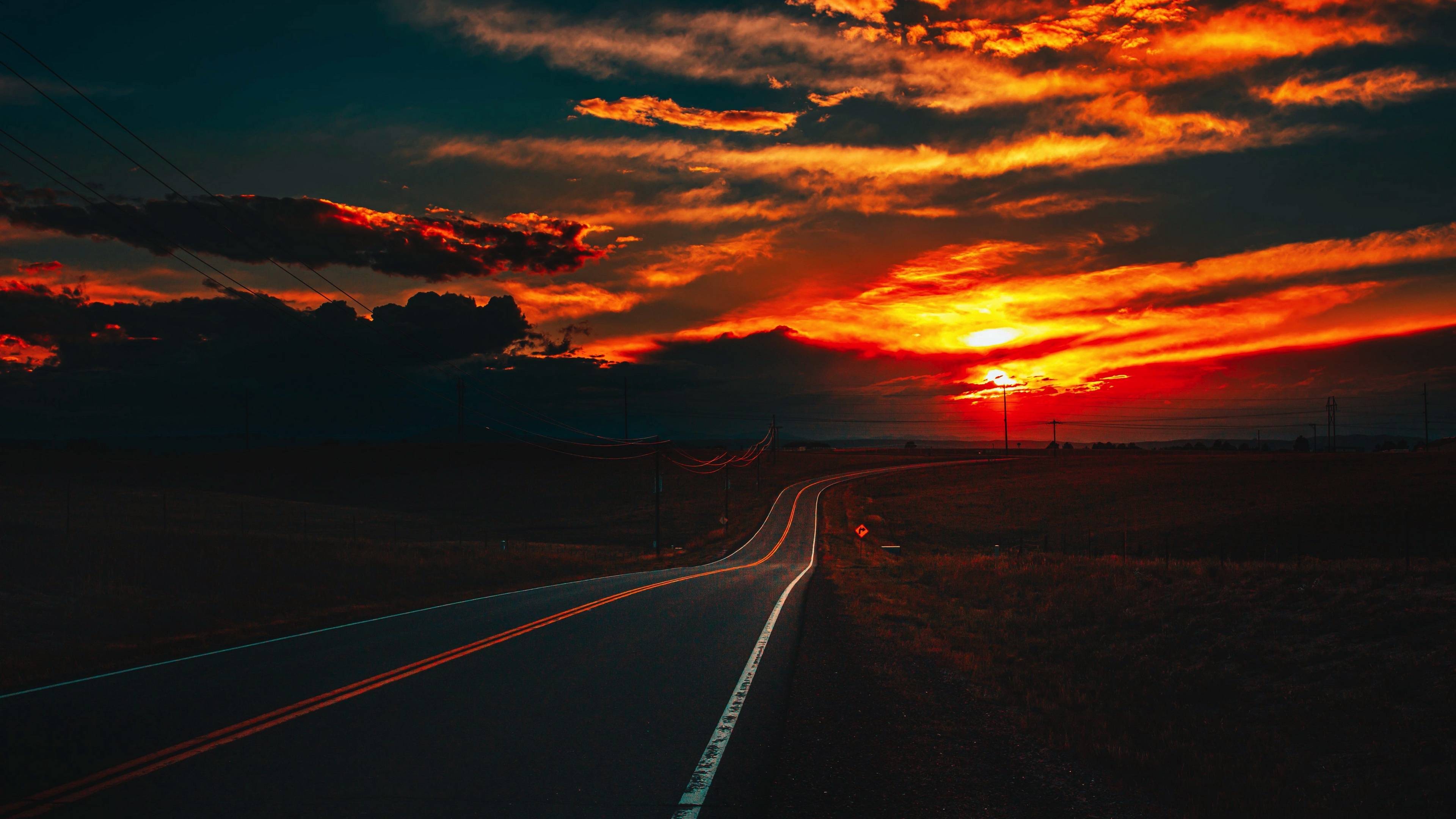 Road and Sunset Wallpapers - Top Free Road and Sunset Backgrounds -  WallpaperAccess
