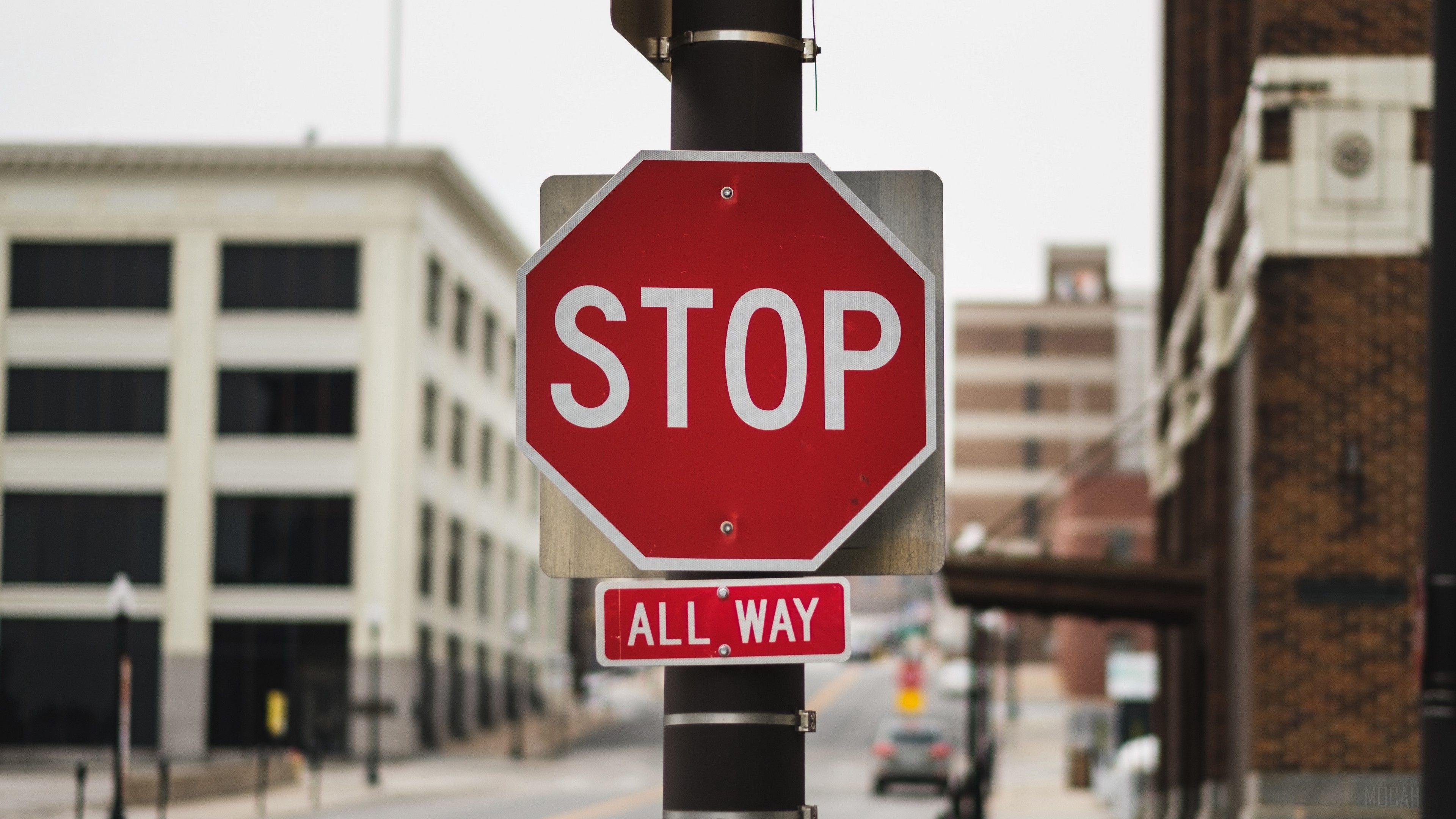 3840x2160 road sign HD wallpaper, Background
