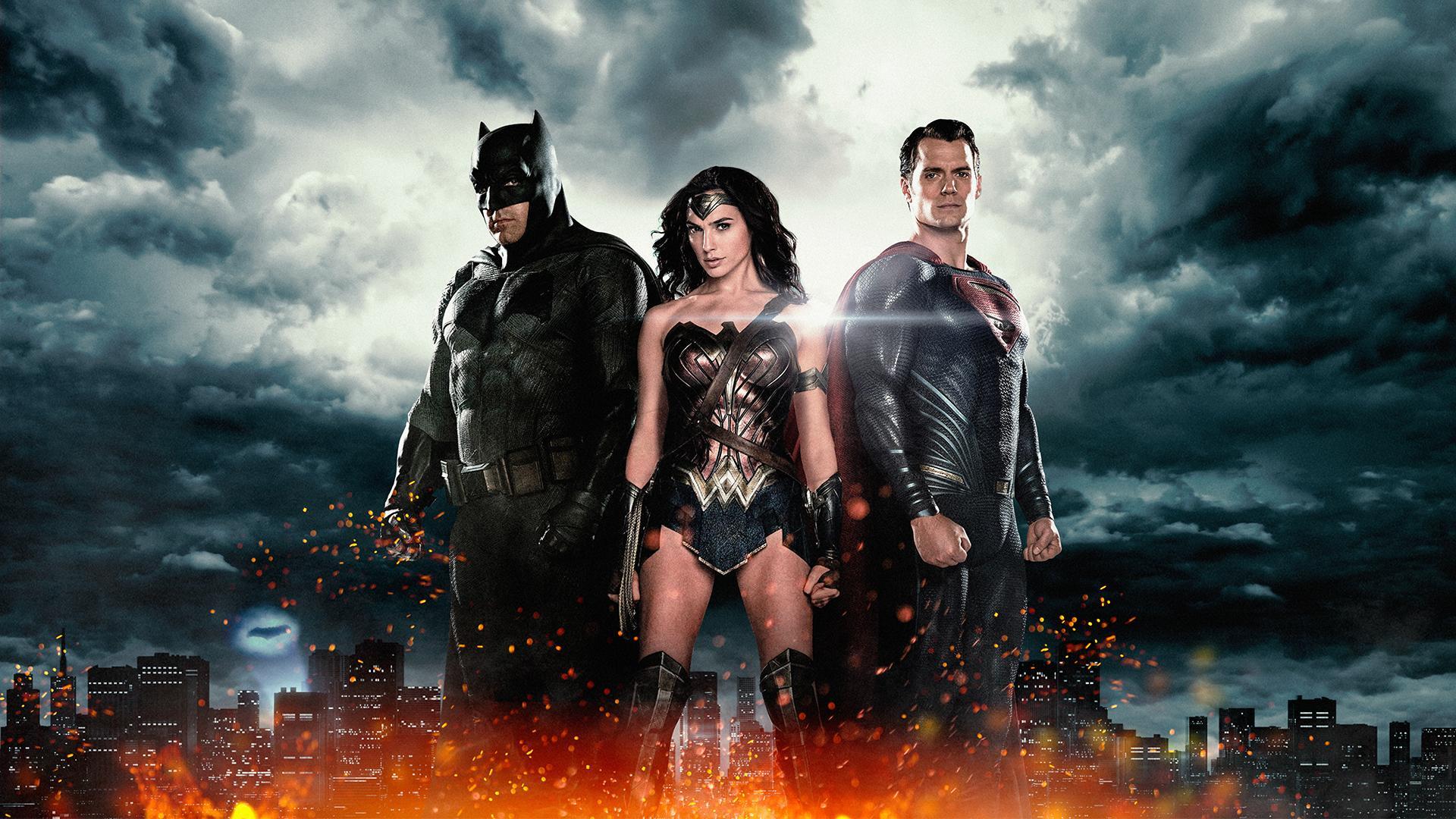 1920x1080 Batman Superman Wonder Woman Wallpaper