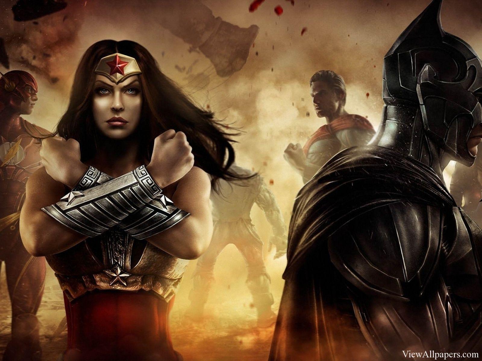 1600x1200 Batman Wonder Woman Wallpaper