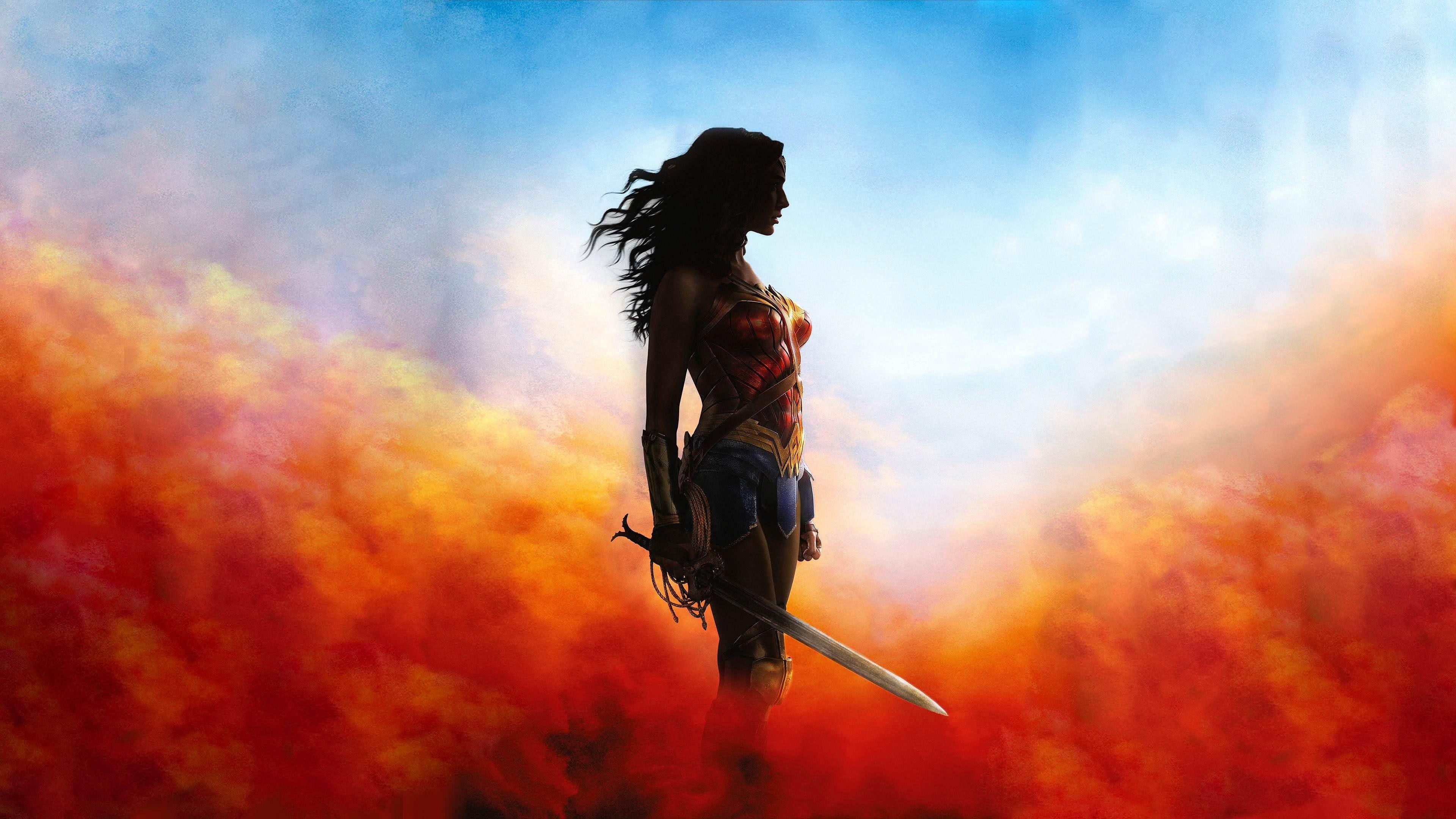 3840x2160 Wonder Woman Wallpaper Desktop HD Wallpaper