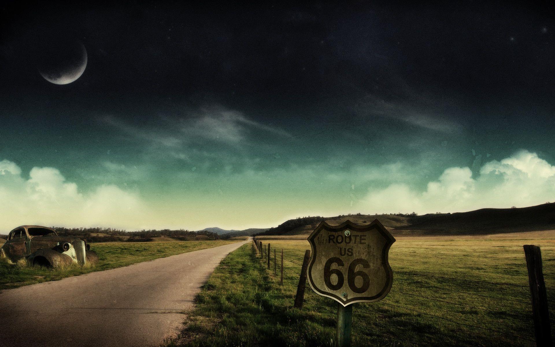 1920x1200 Route 66 Wallpaper
