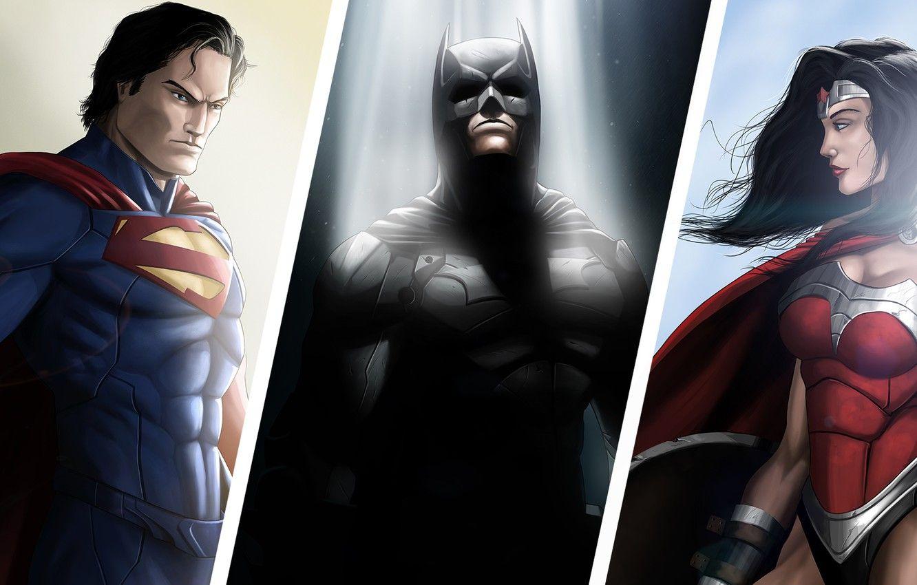 1332x850 Photo Wallpaper Wonder Woman, Superheroes, Batman, Woman Batman Superman Wallpaper Comic