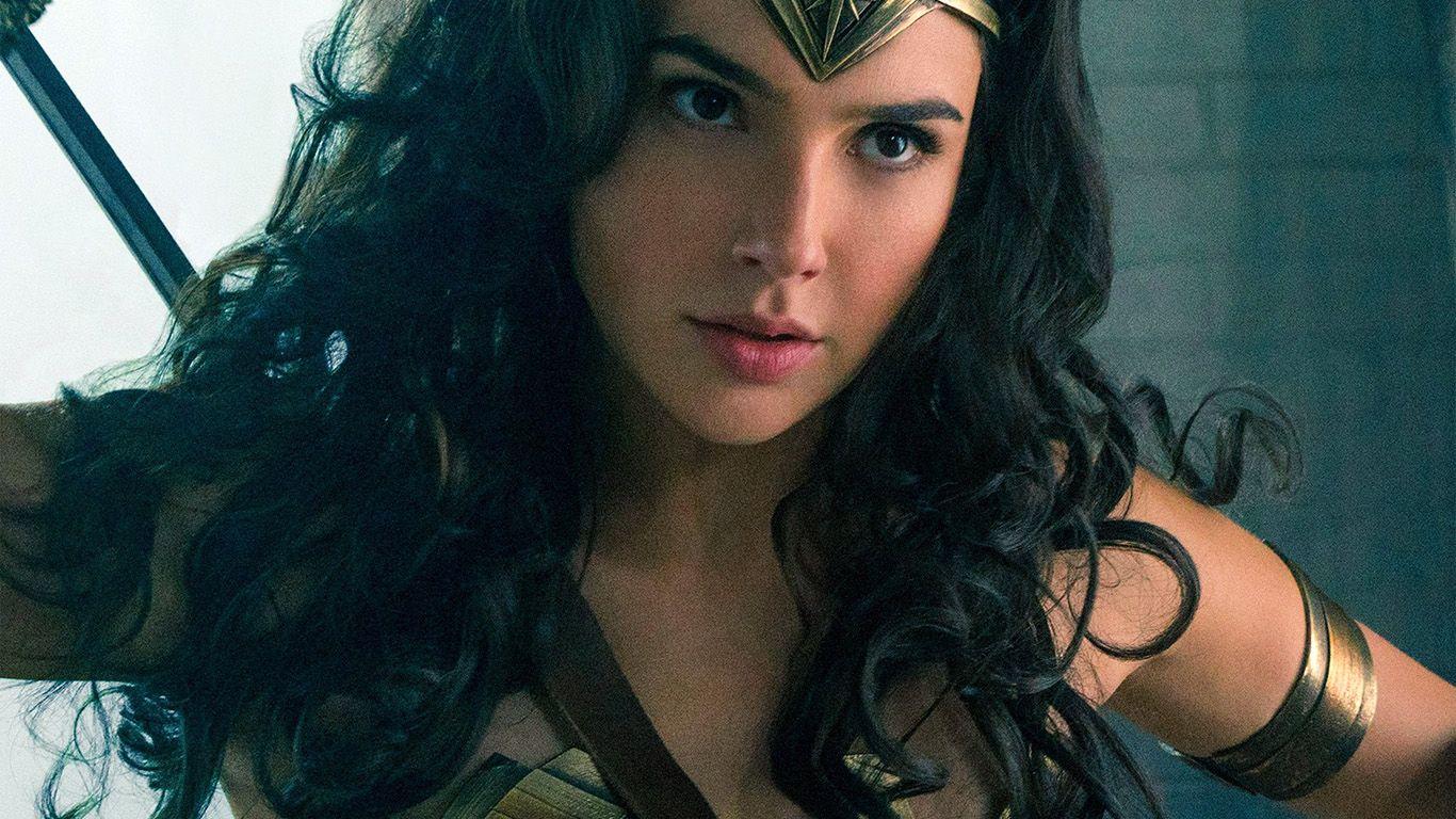 1366x768 wallpaper for desktop, laptop. galgadot wonderwoman hero illustration art
