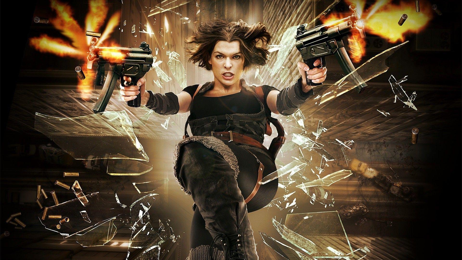 1920x1080 Free download Milla Jovovich Resident Evil Wallpaper HD Desktop and [1920x1080] for your Desktop, Mobile & Tablet. Explore Resident Evil Milla Jovovich Wallpaper. Milla Jovovich Wallpaper, Resident Evil Movie