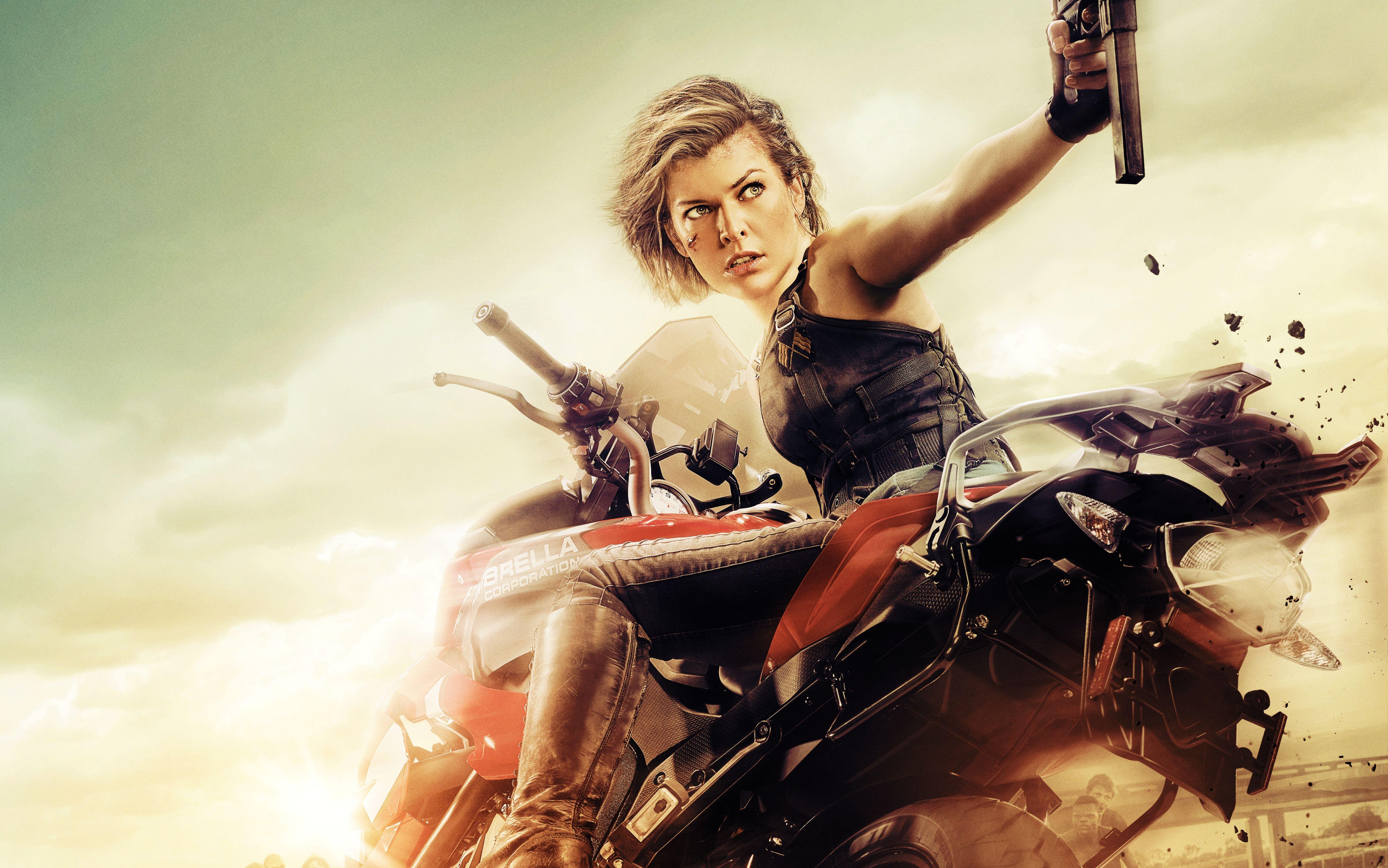 5200x3250 Milla Jovovich Resident Evil The Final Chapter Wallpaper