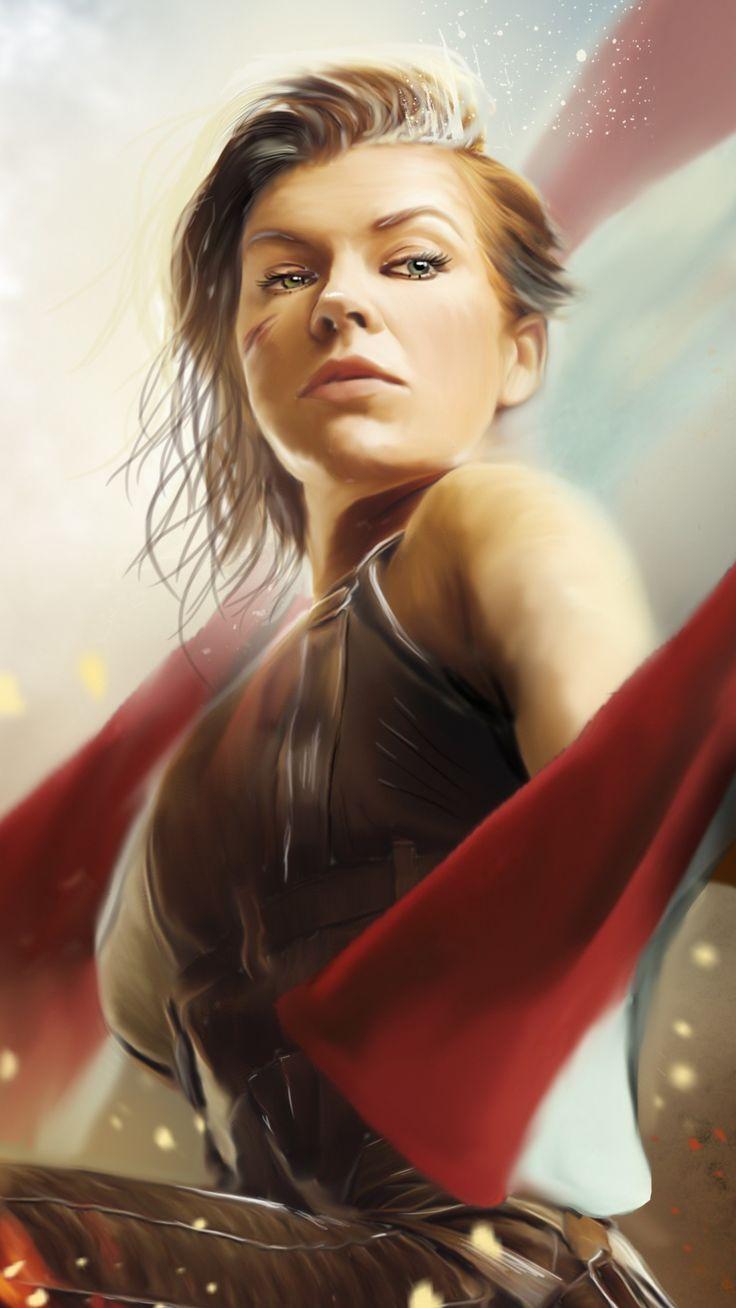 736x1308 Milla Jovovich Resident Evil Wallpaper