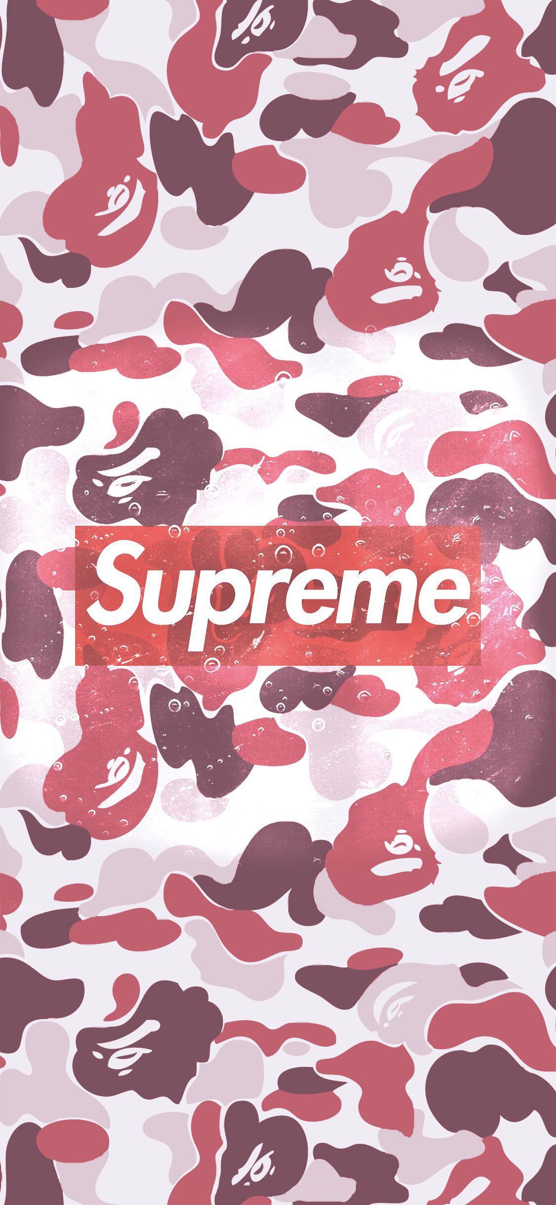 1125x2436 Supreme Wallpaper Free HD Wallpaper