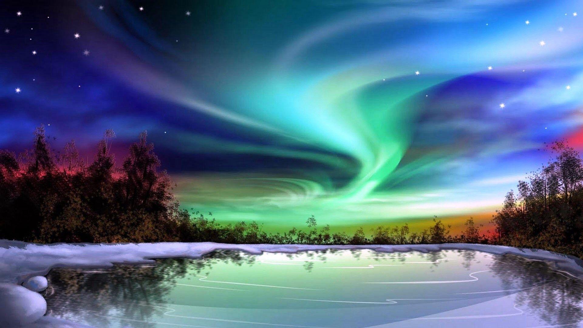 Aurora Borealis and Wolf Wallpapers - Top Free Aurora Borealis and Wolf