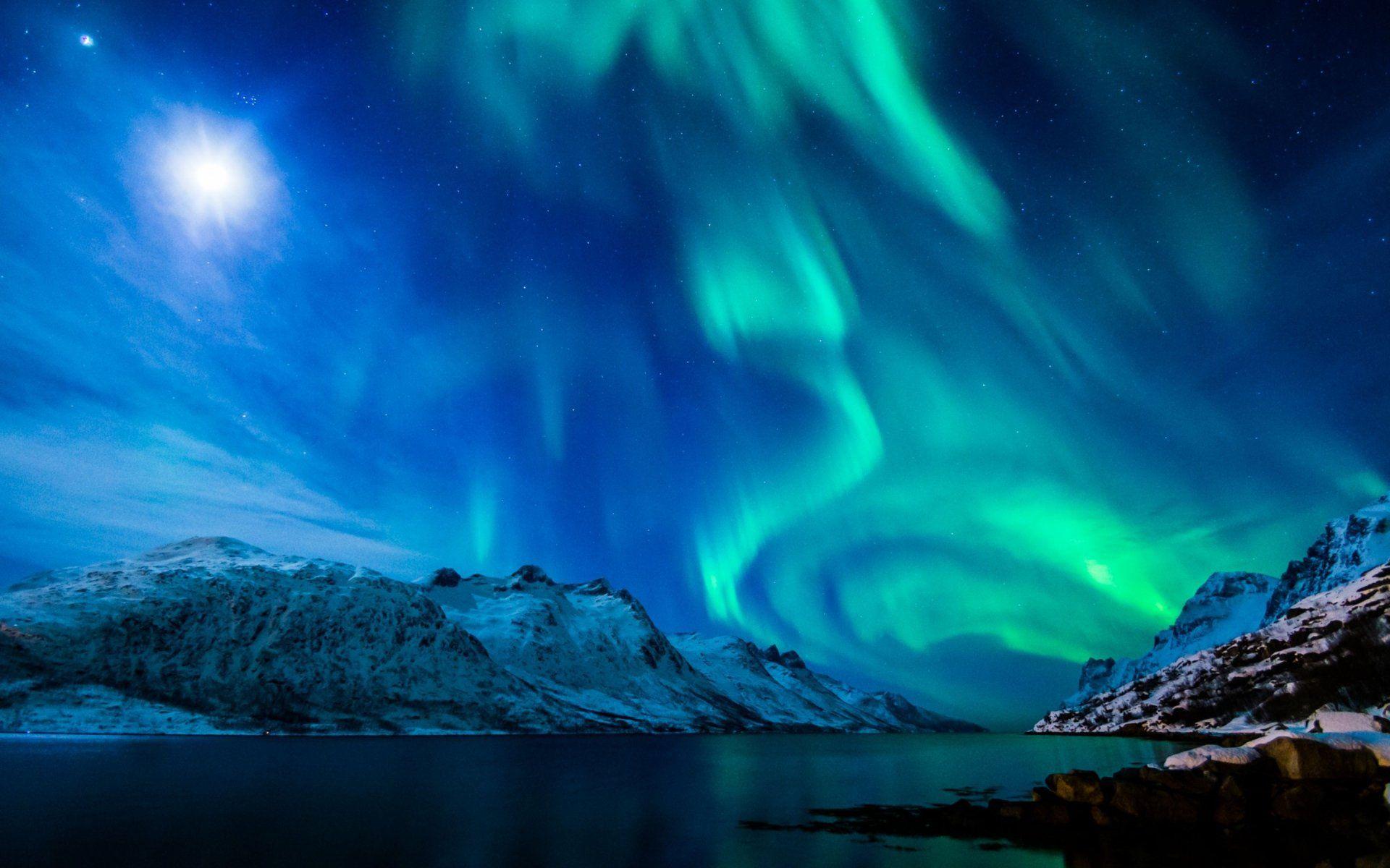 1920x1200 Northern Lights Aurora Borealis HD wallpaper